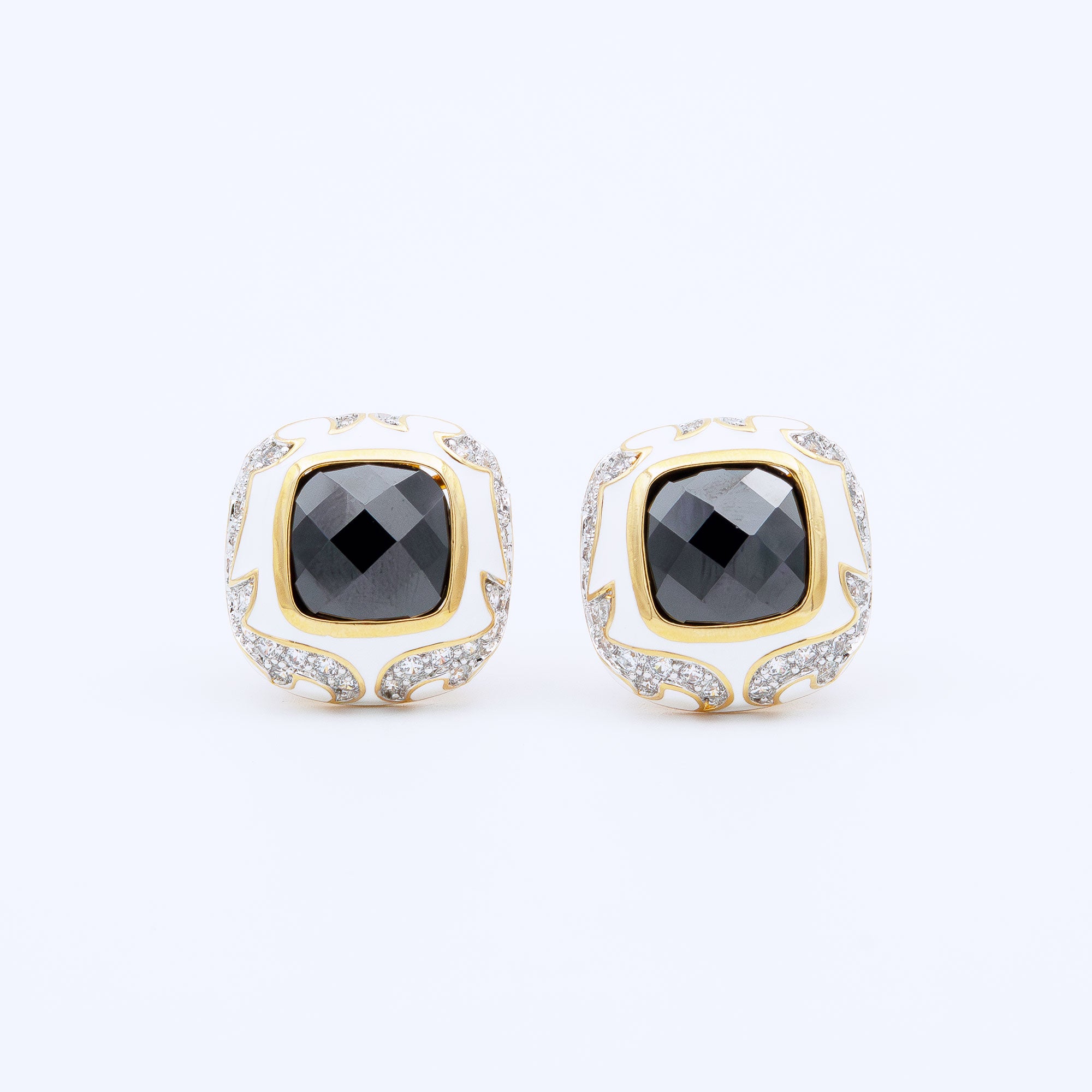 Modern Box Shaped Earrings