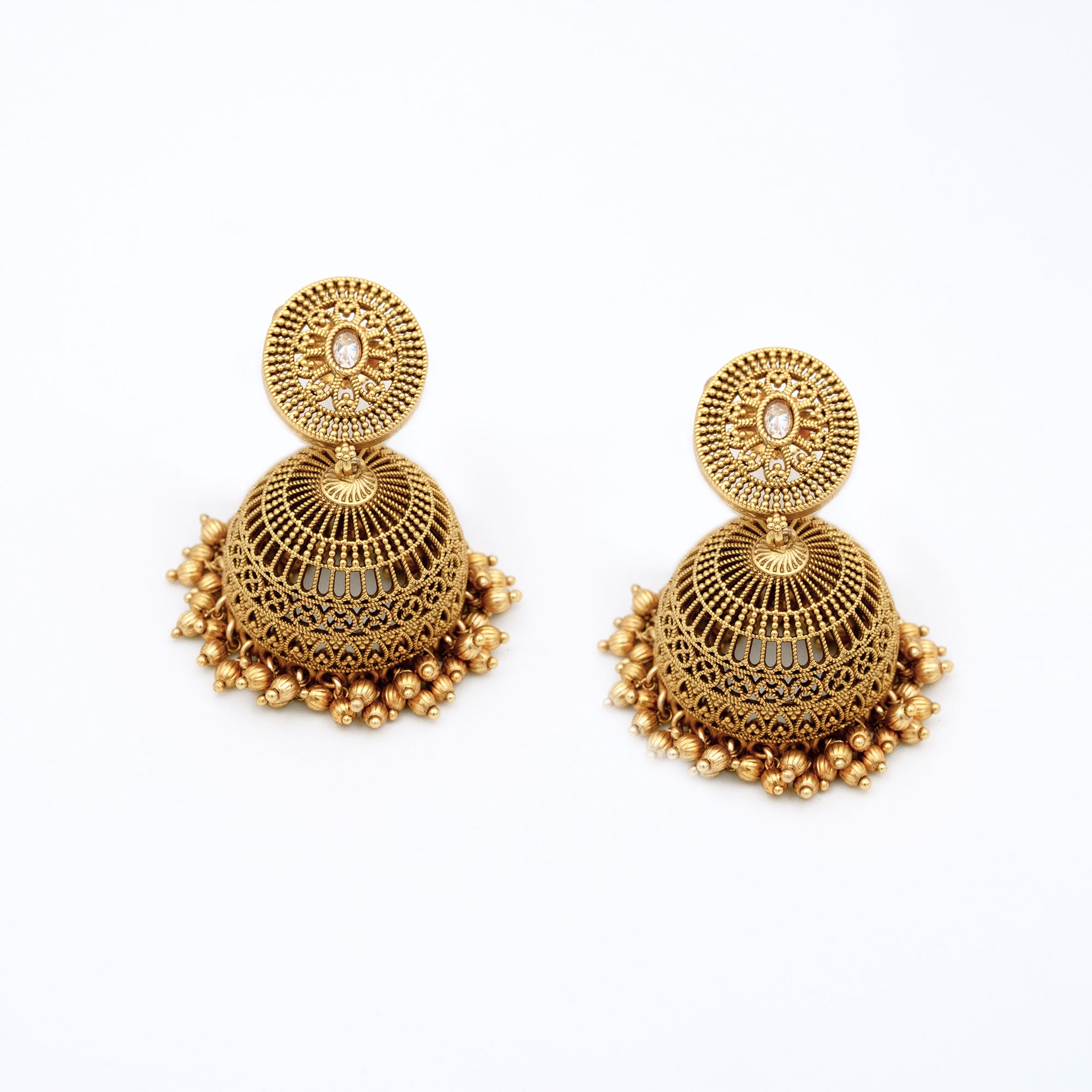 Traditional Round Earring Set