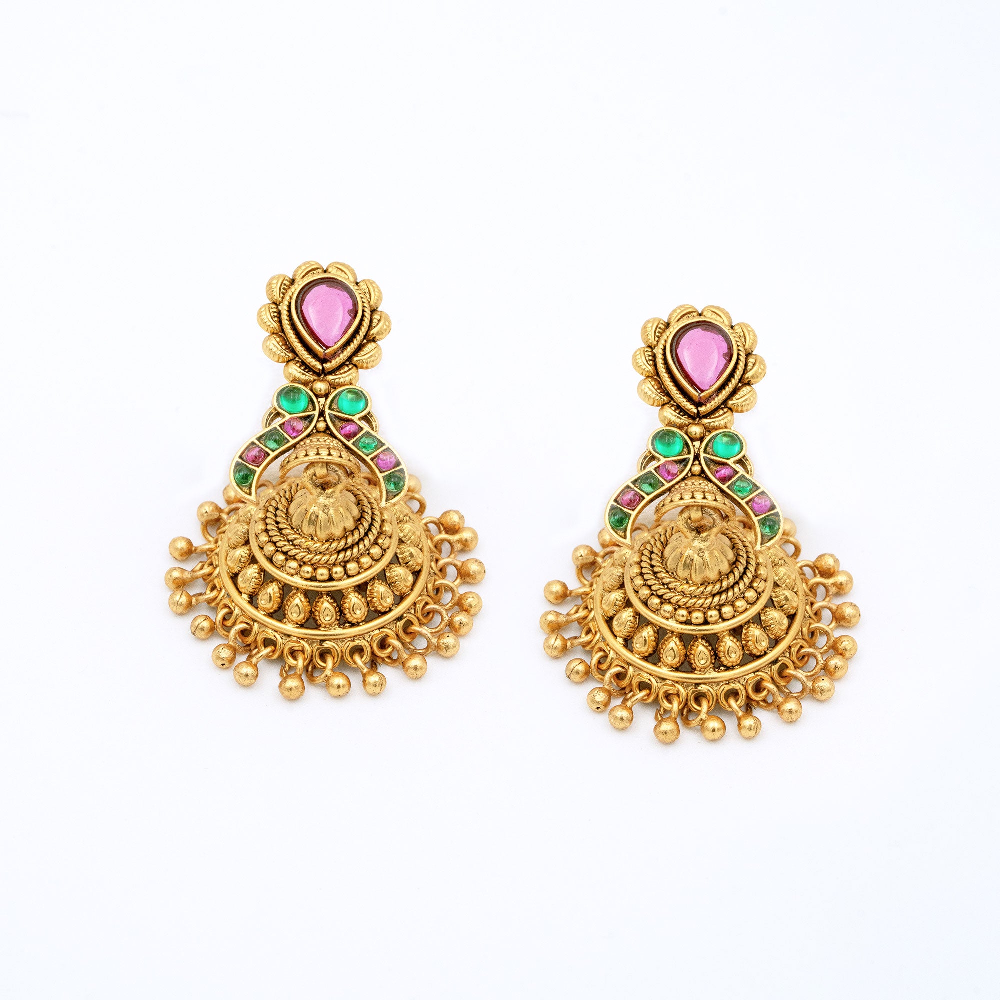 Traditional Inverse Spear Earring Set