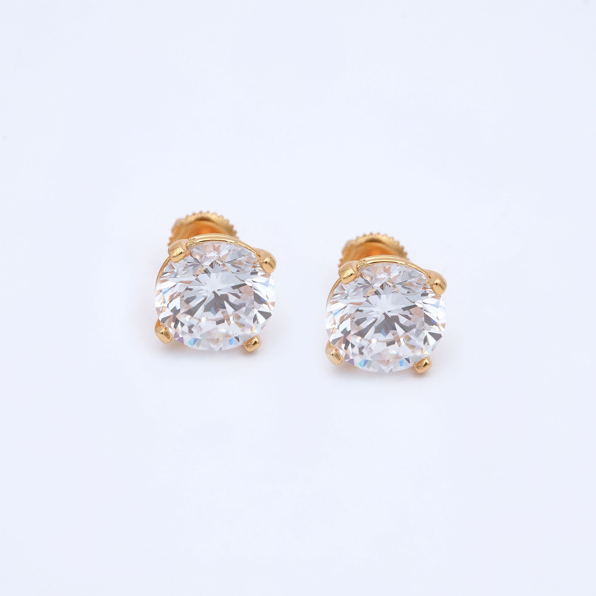 Modern Curved Prong Screw Back Tops ( Big )