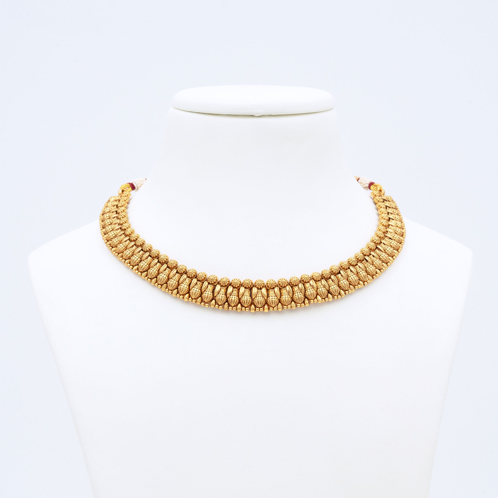 Traditional Pouch Necklace Set