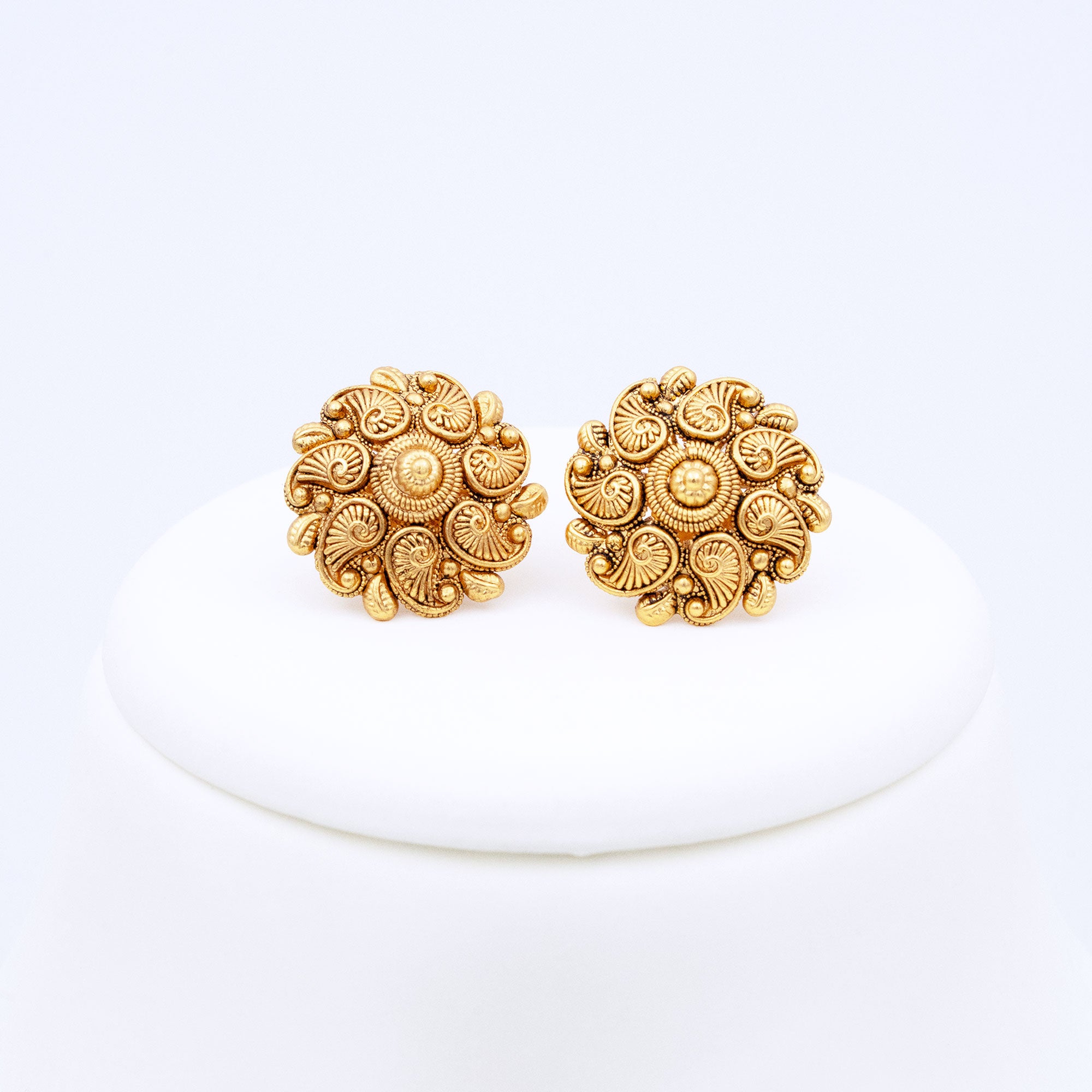 Traditional Mango Earring Set