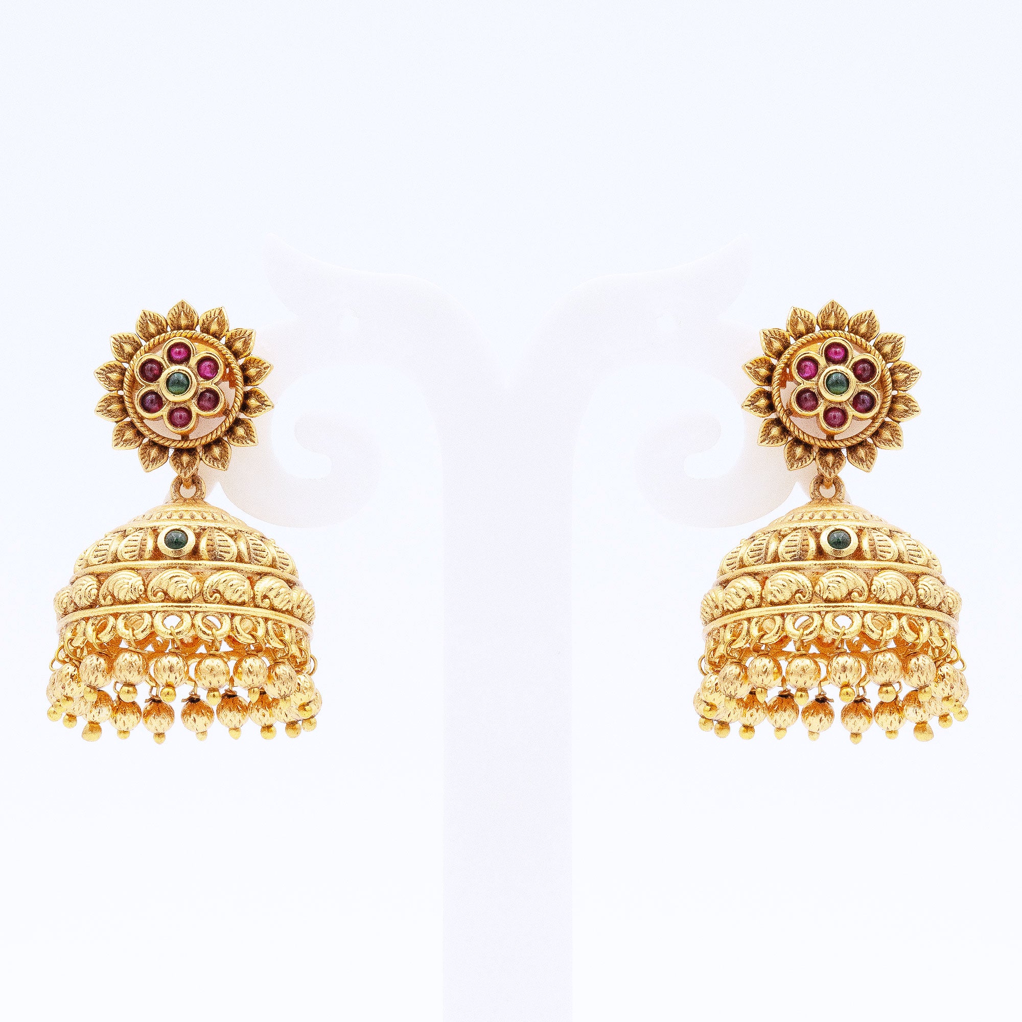 Traditional Sunflower Earring Set