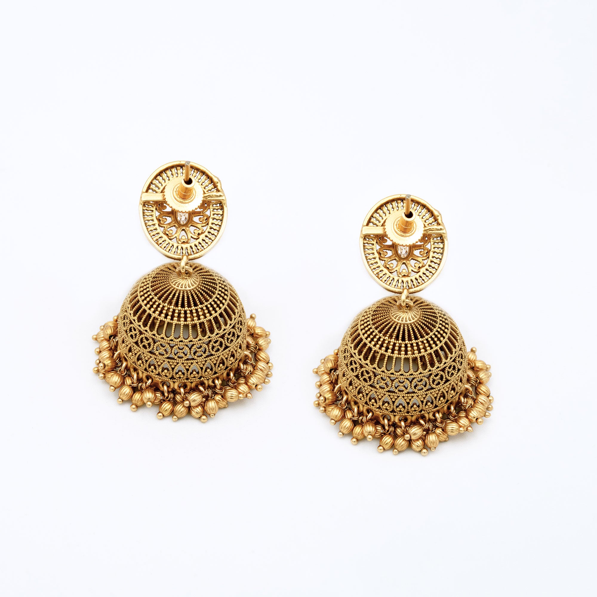 Traditional Round Earring Set