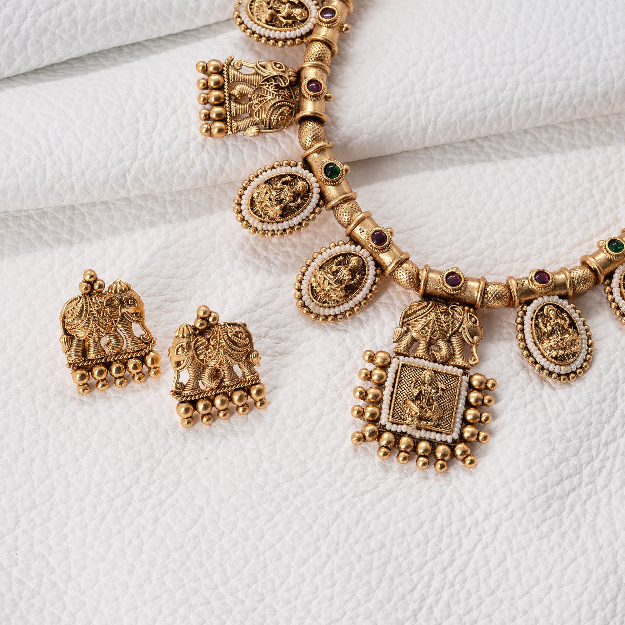 Traditional Laxmi Necklace Set