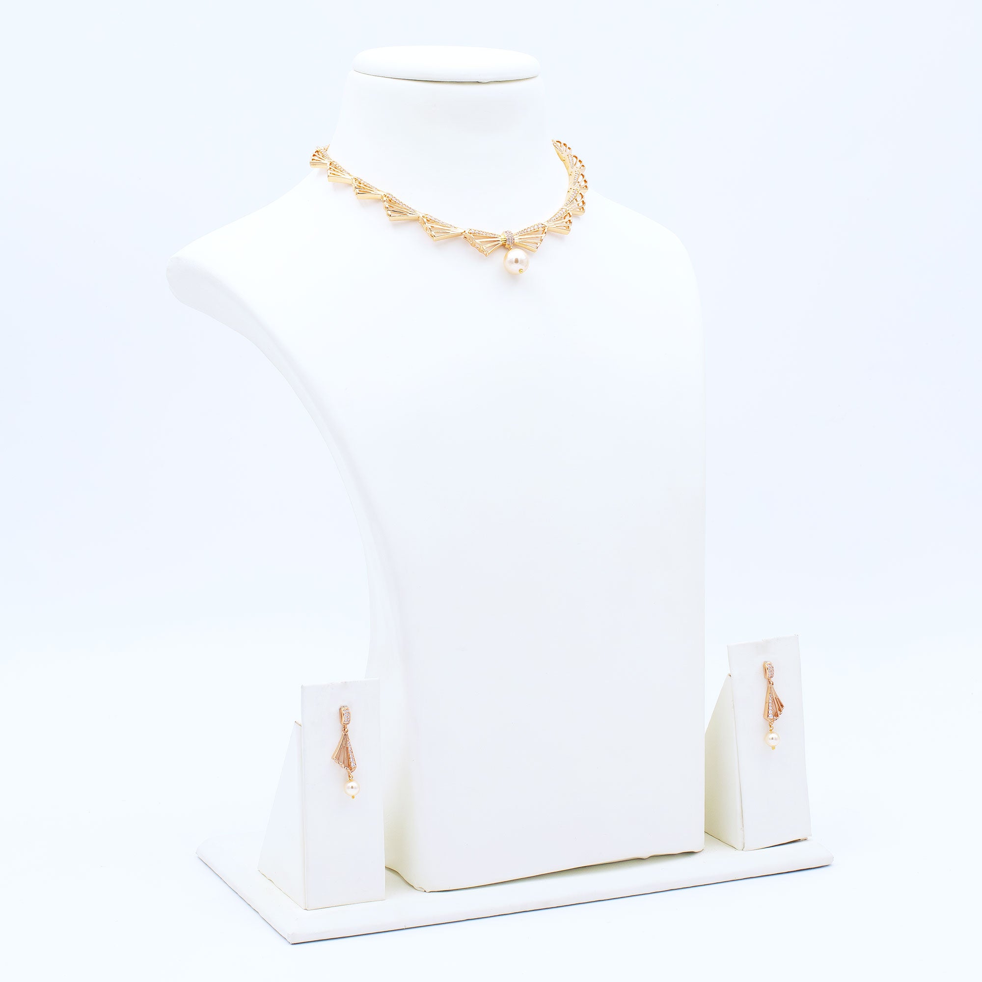 Modern Butterfly Necklace Set