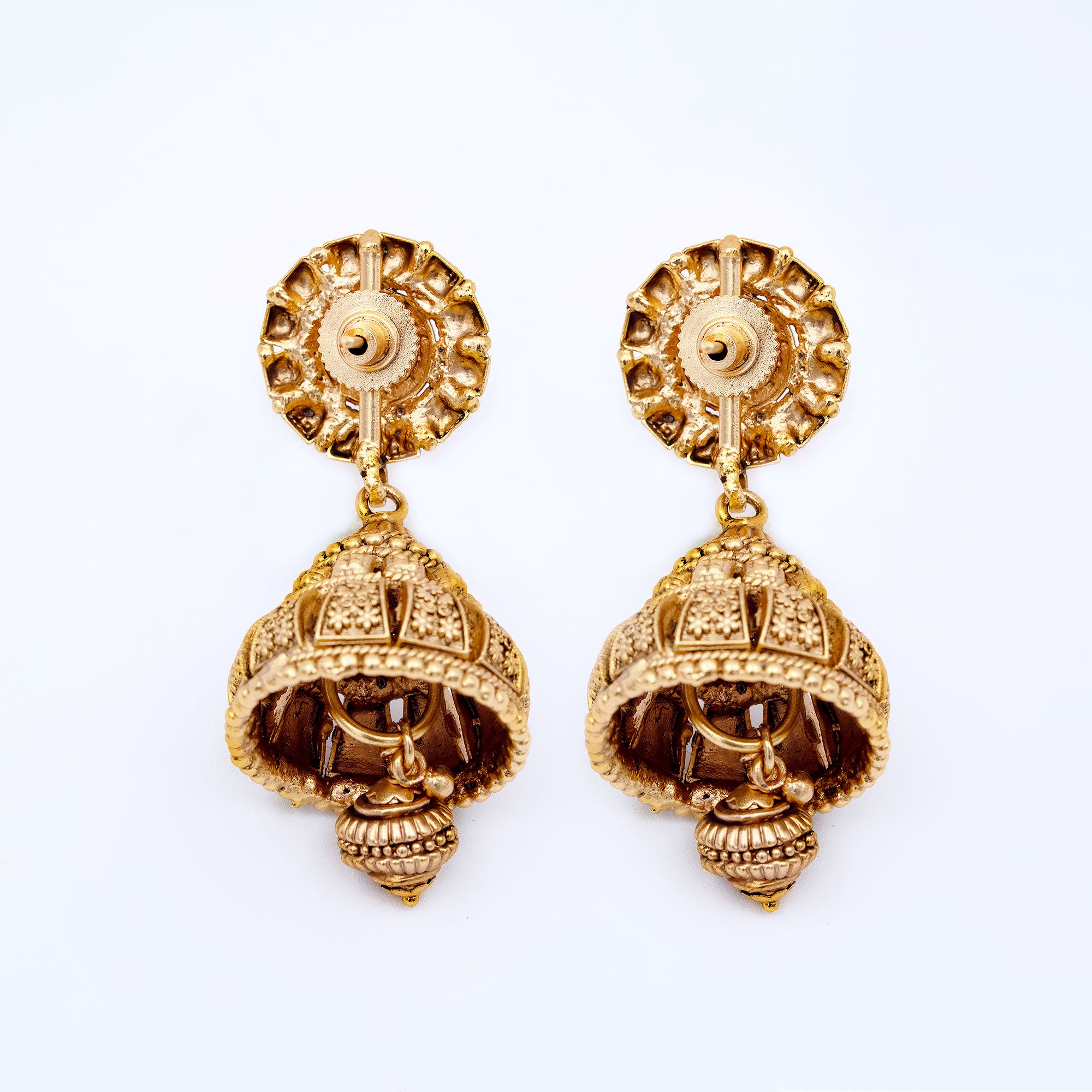Traditional Temple Earring Set