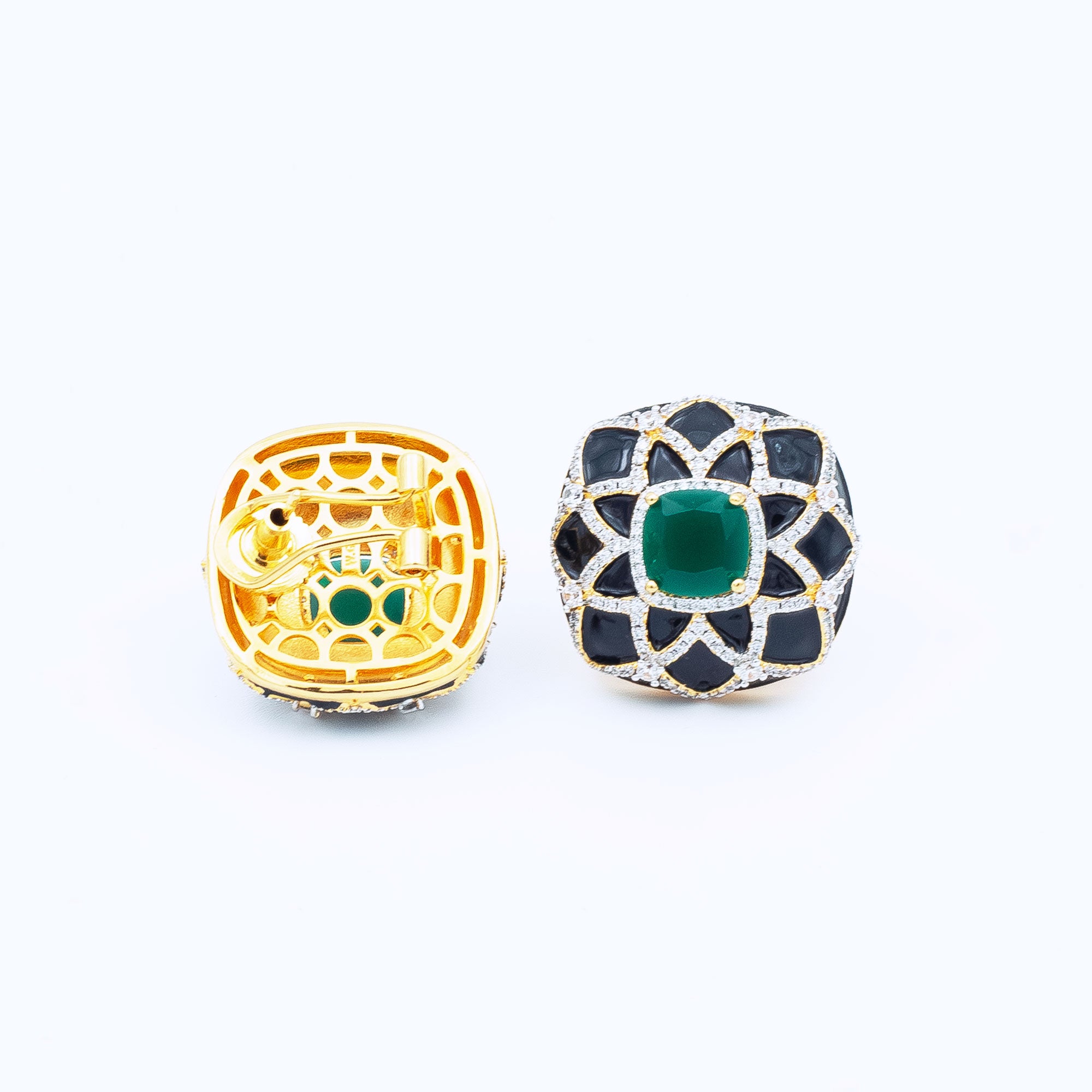 Modern Square Shape Earrings