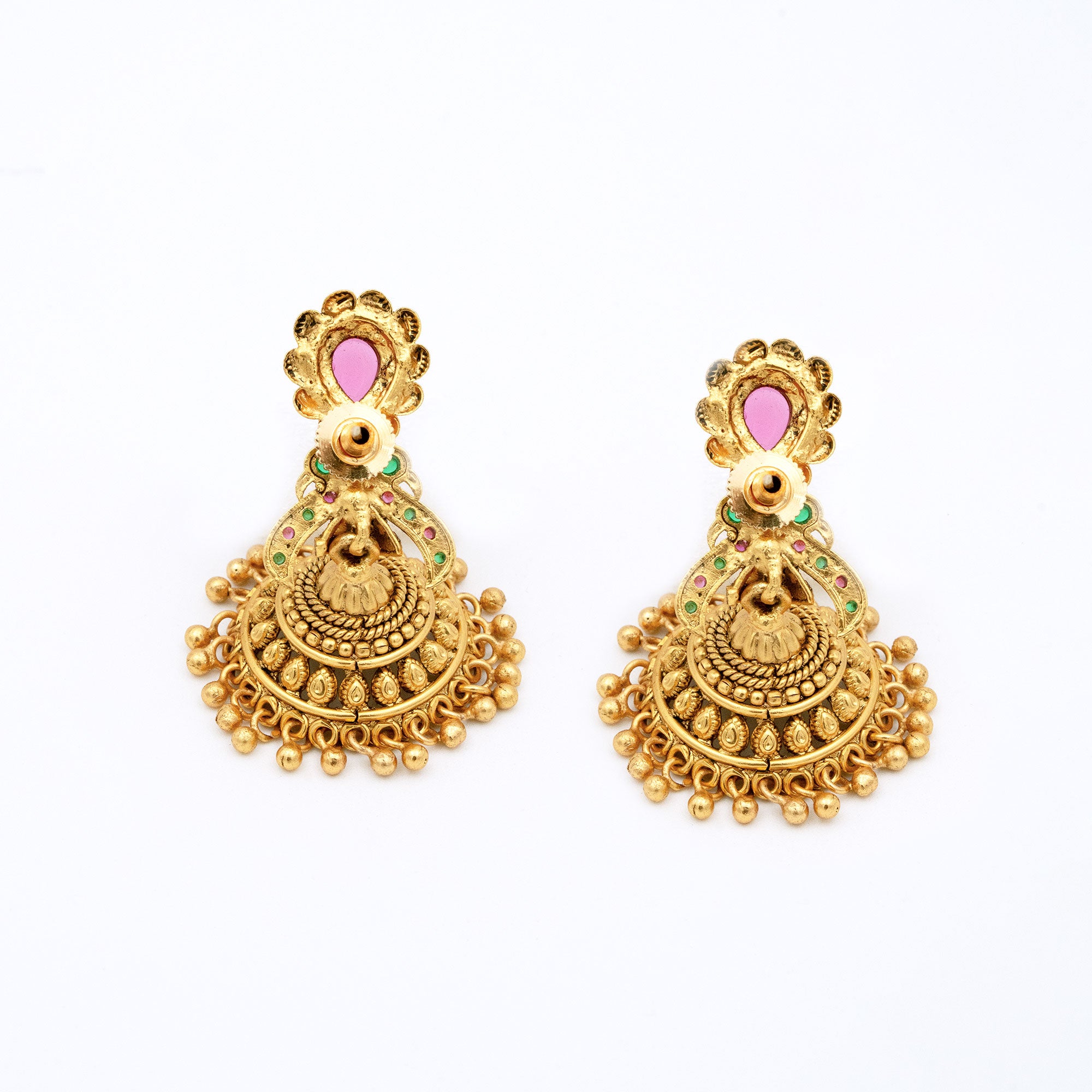 Traditional Inverse Spear Earring Set
