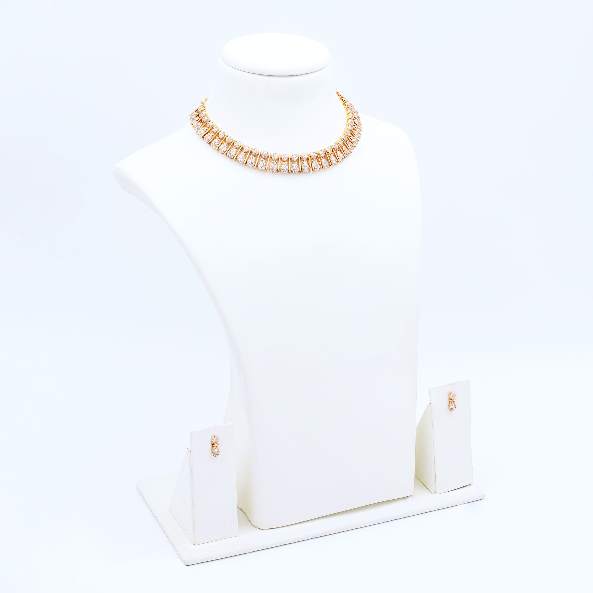 Modern Pineapple Necklace Set