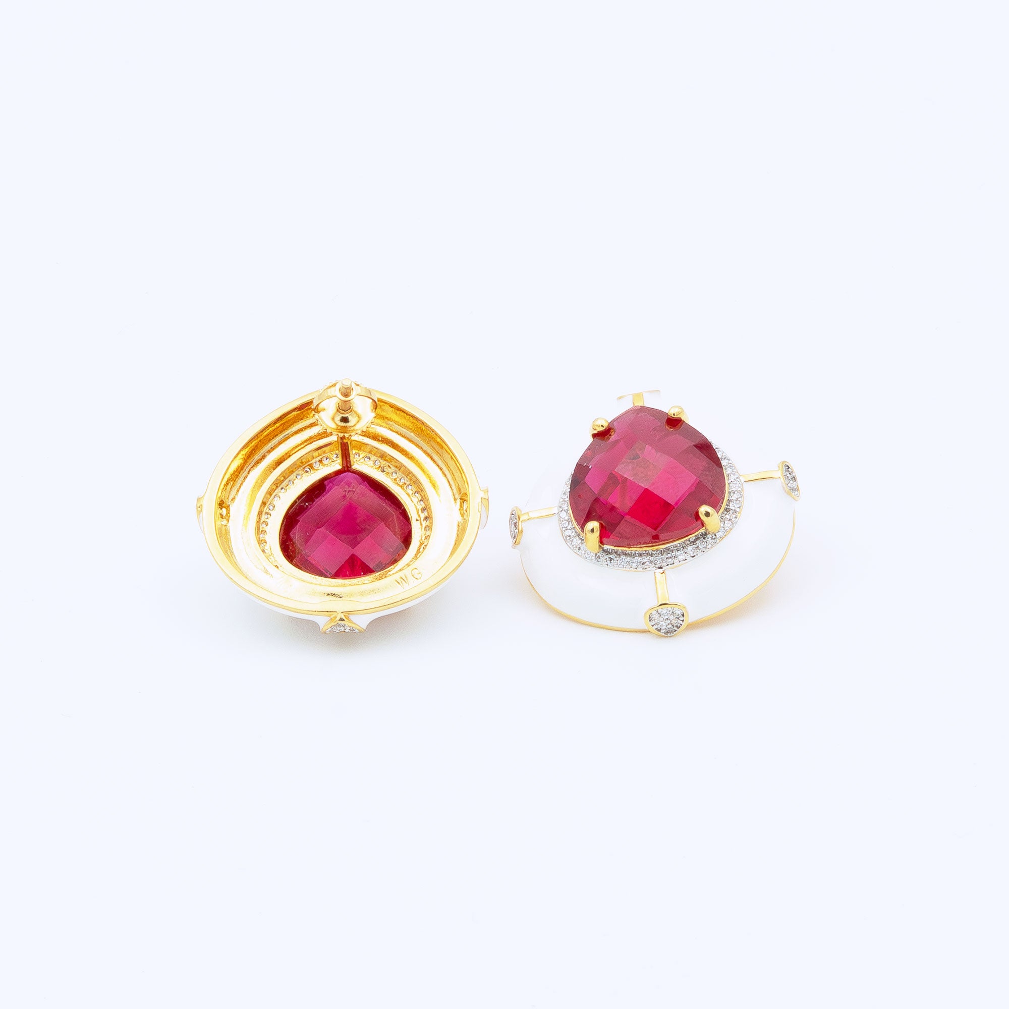 Modern Spear Shape Earrings