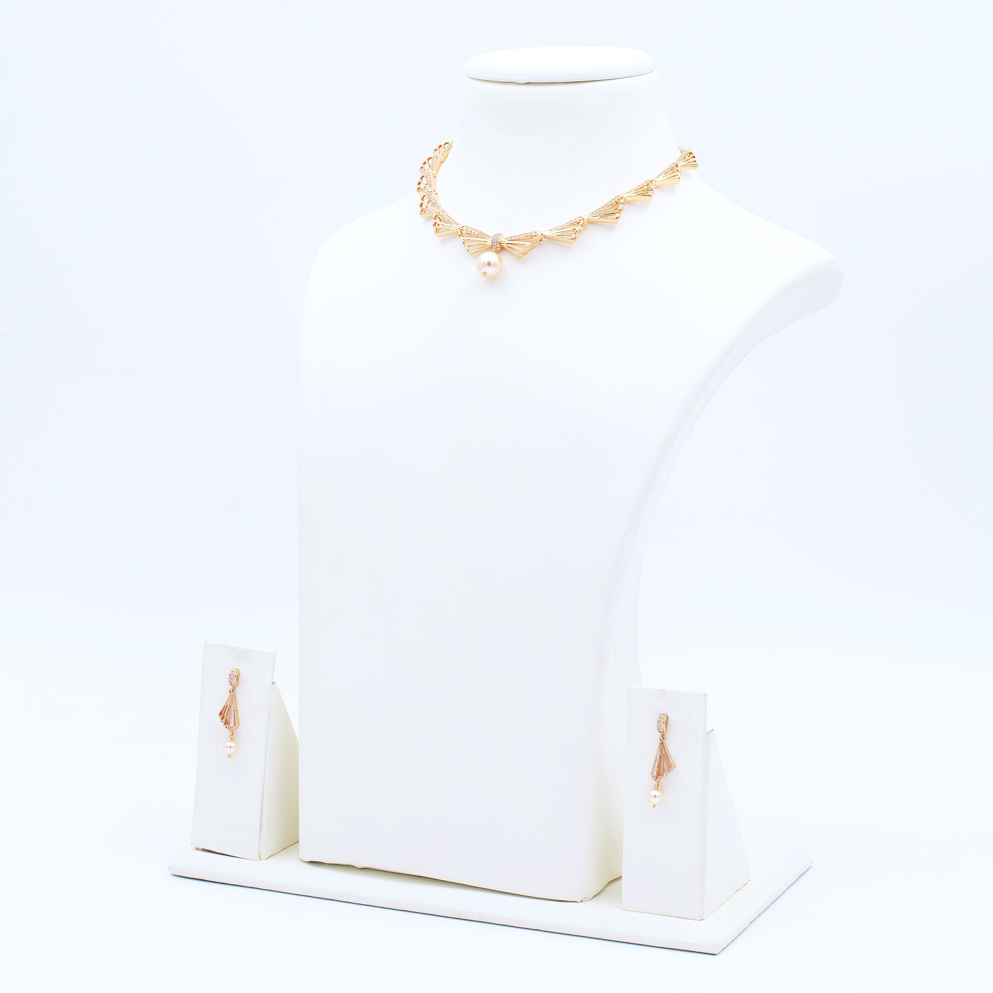 Modern Butterfly Necklace Set