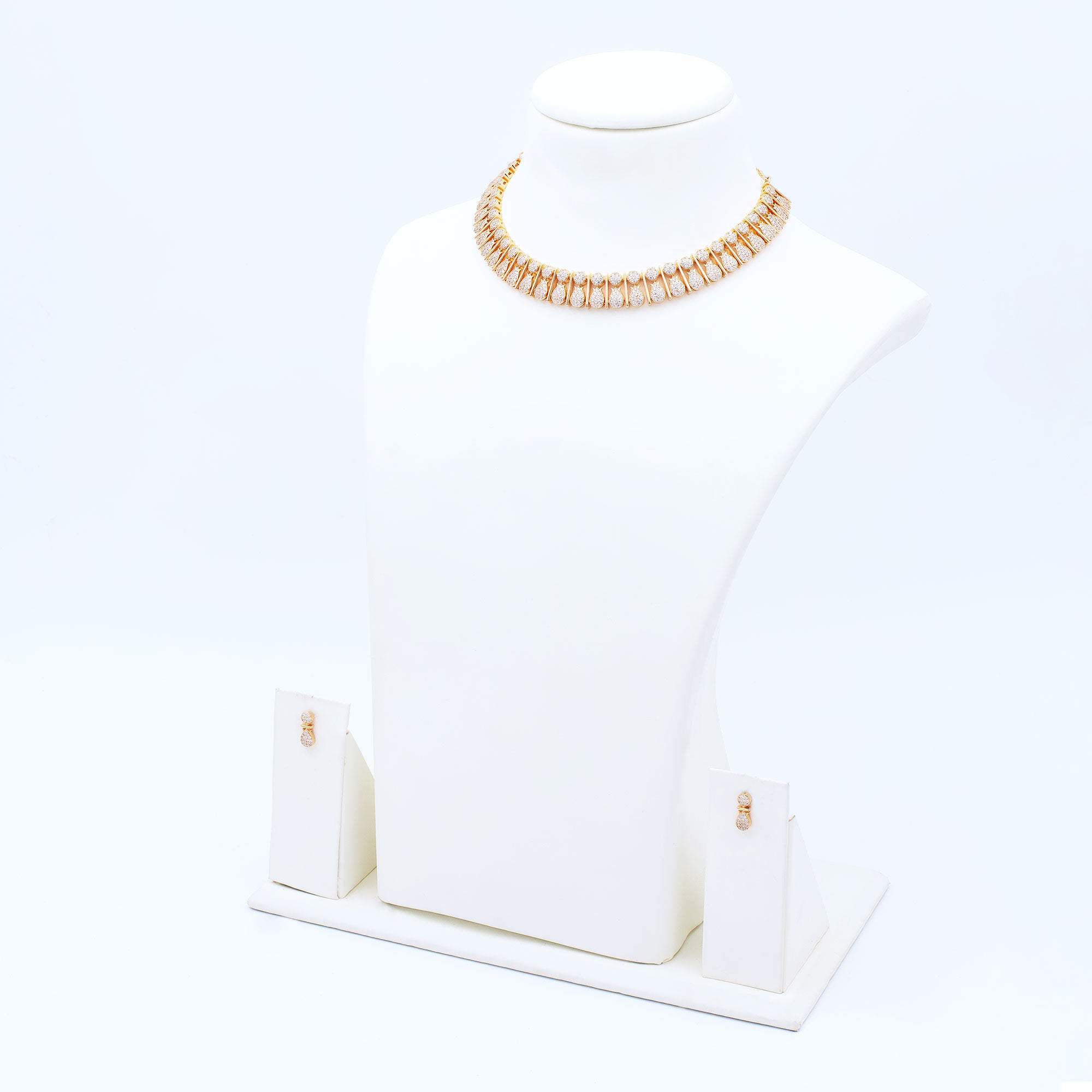 Modern Pineapple Necklace Set