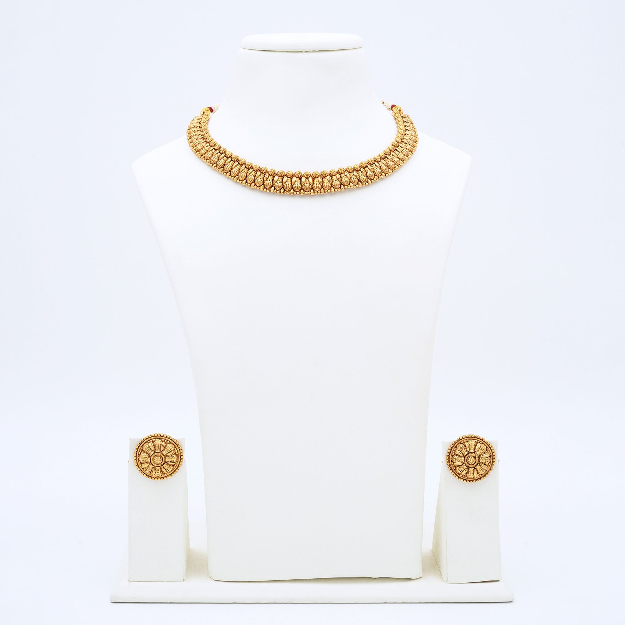 Traditional Pouch Necklace Set
