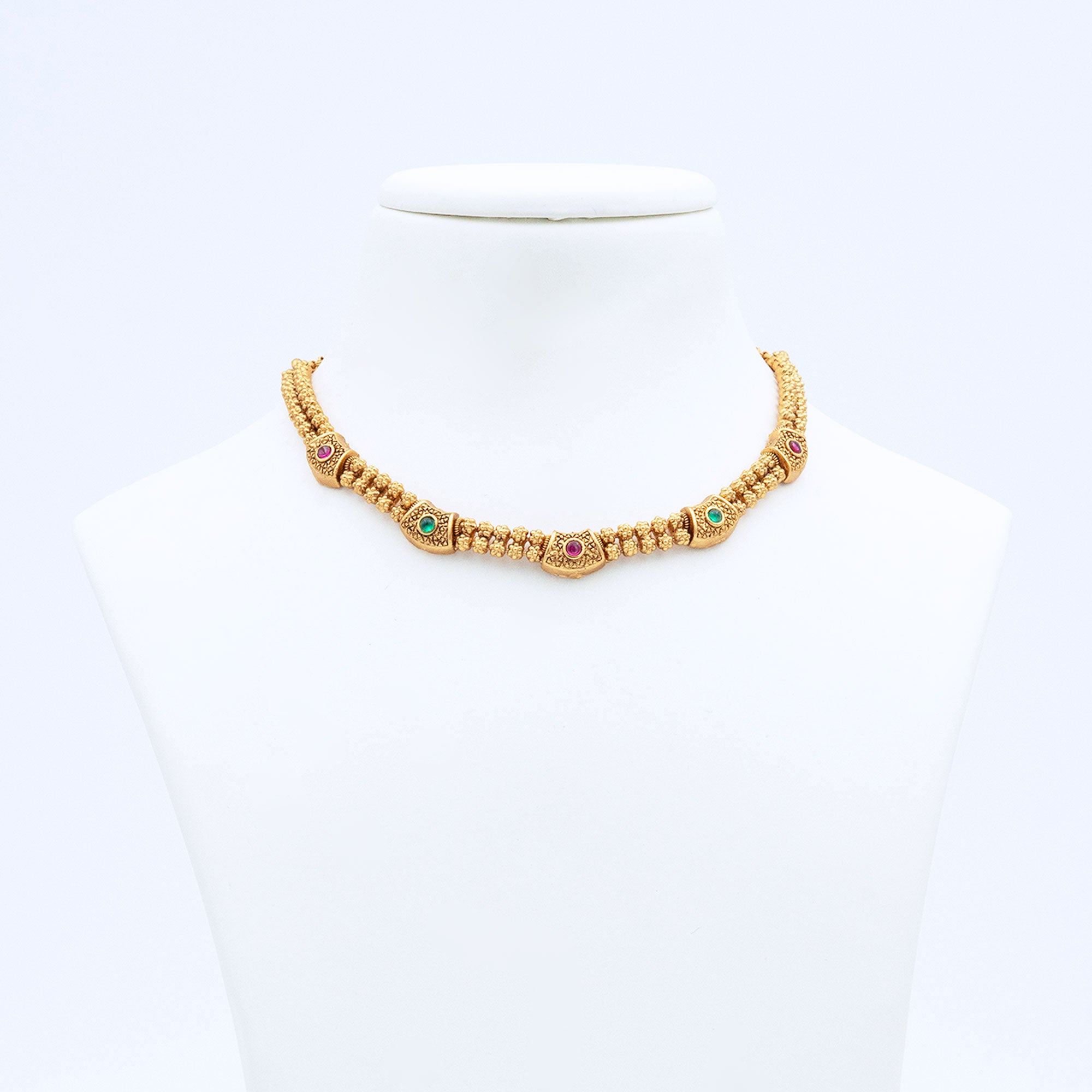 Trendy Box Shape Necklace Set