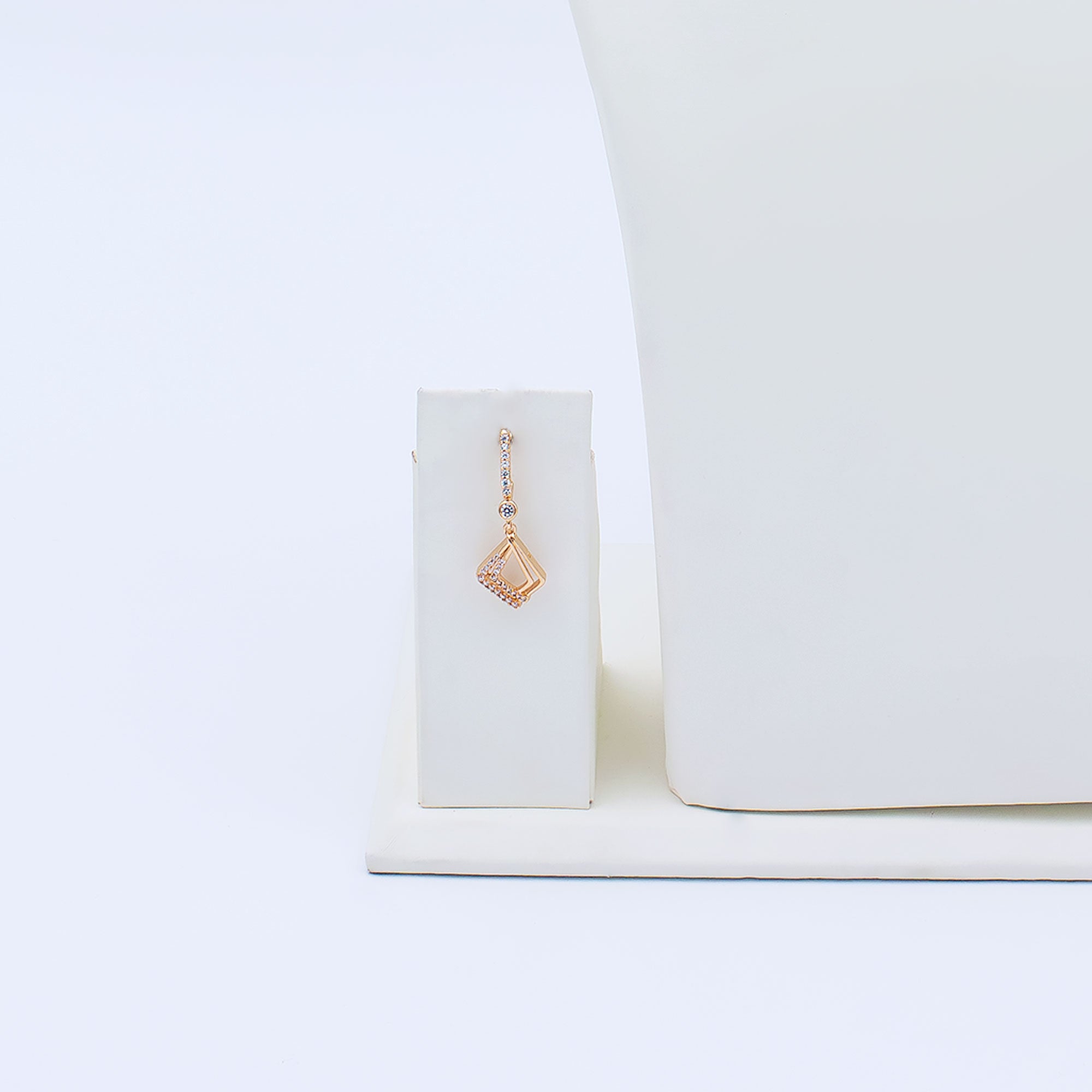 Modern Geometrical Link Necklace Set