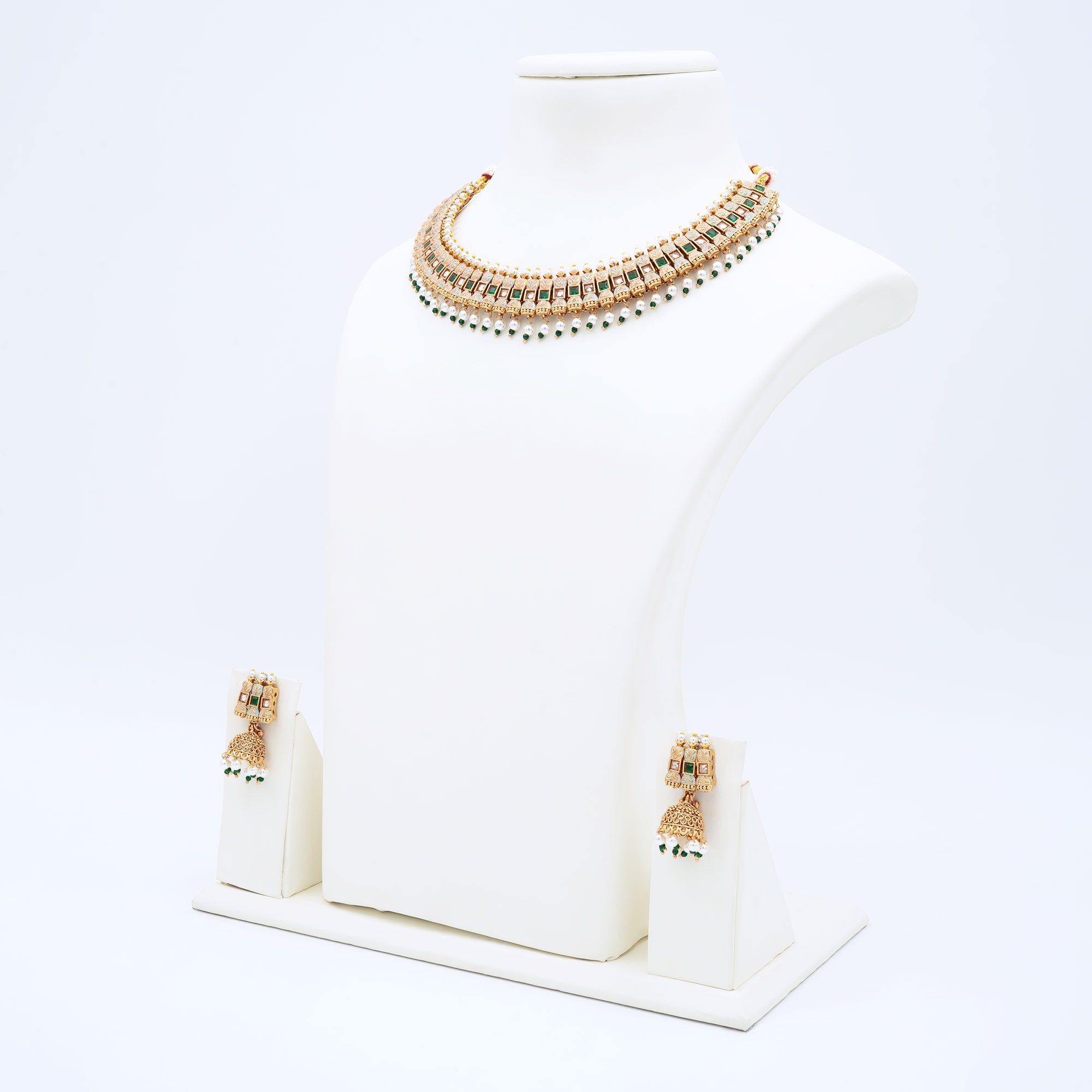 Traditional Meenakari Necklace Set