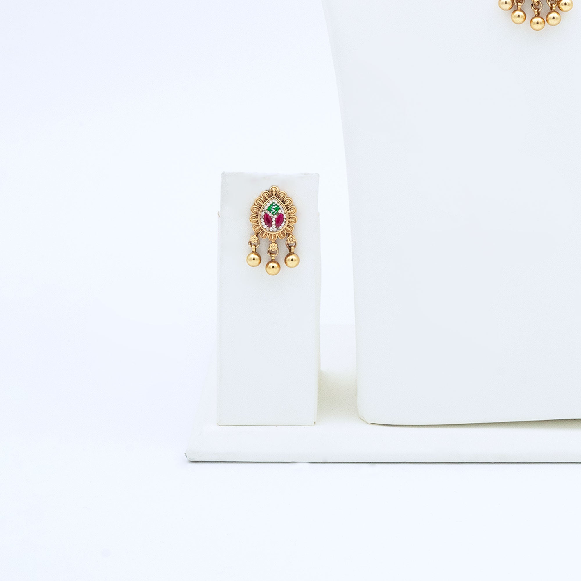 Trendy Spear Pendant Necklace Set