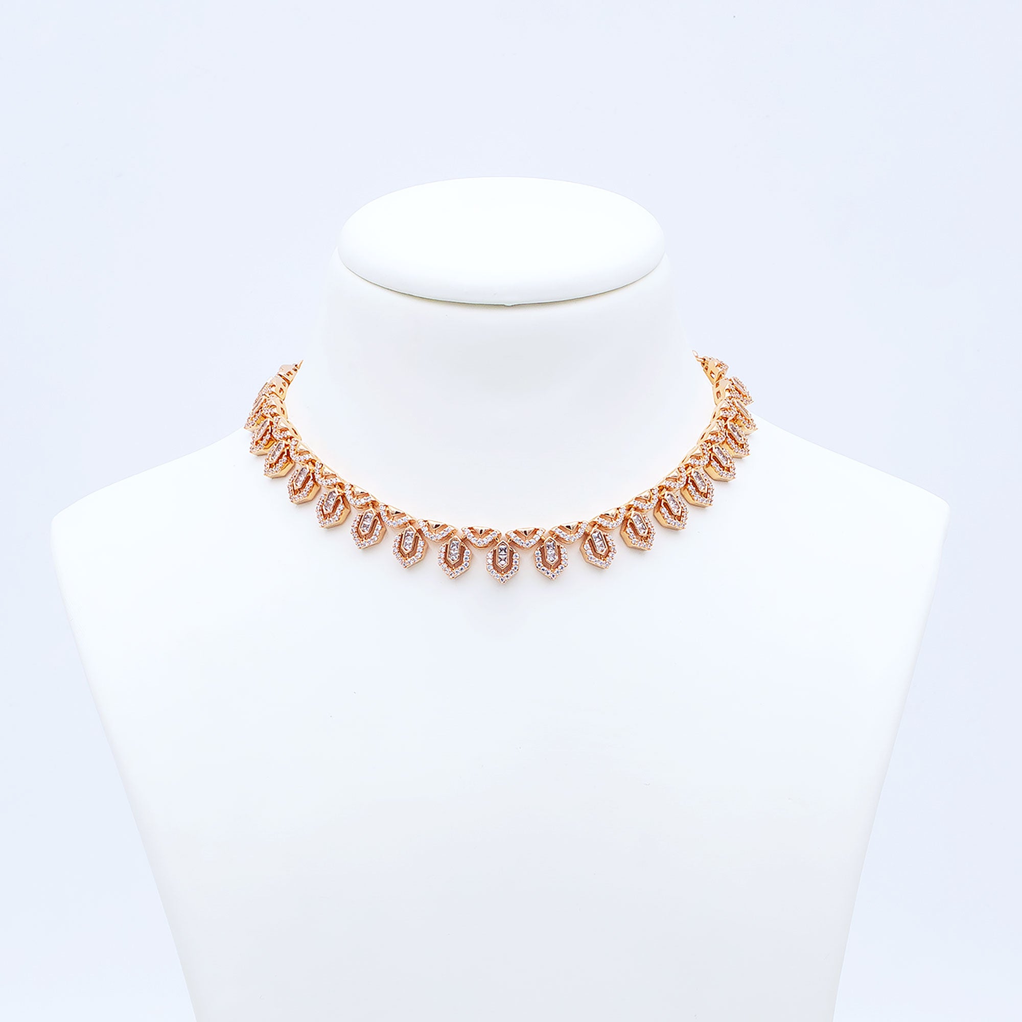 Modern Geometrical Necklace Set