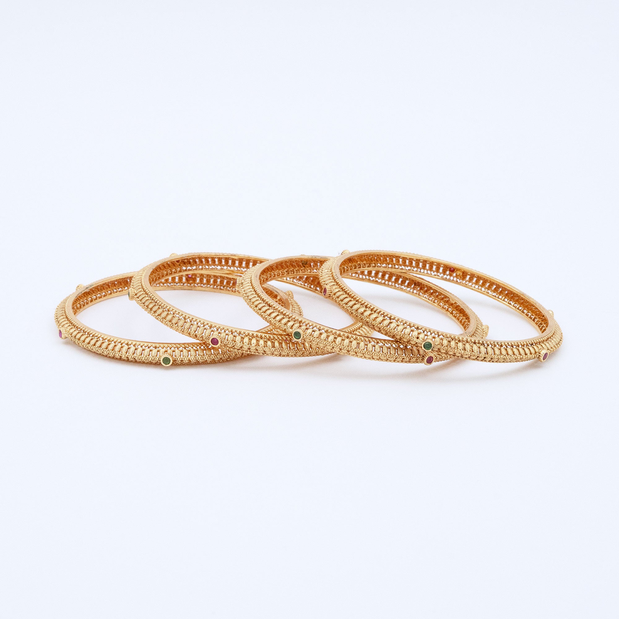 Trendy Flat Bangles (Set of 4)