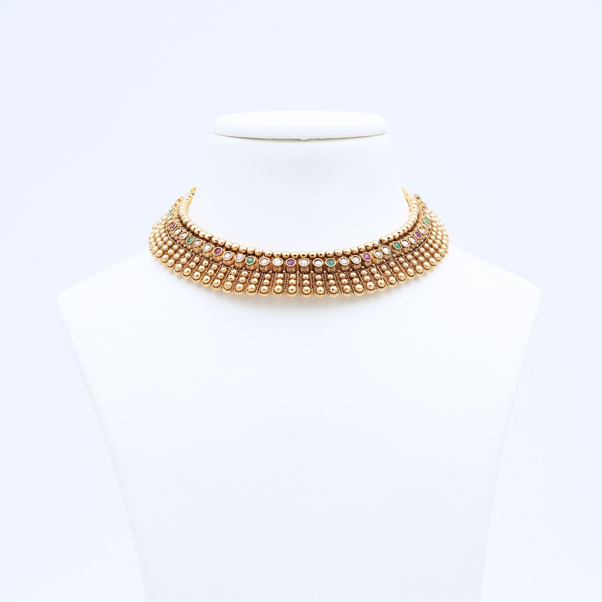 Trendy Long Petal Necklace Set