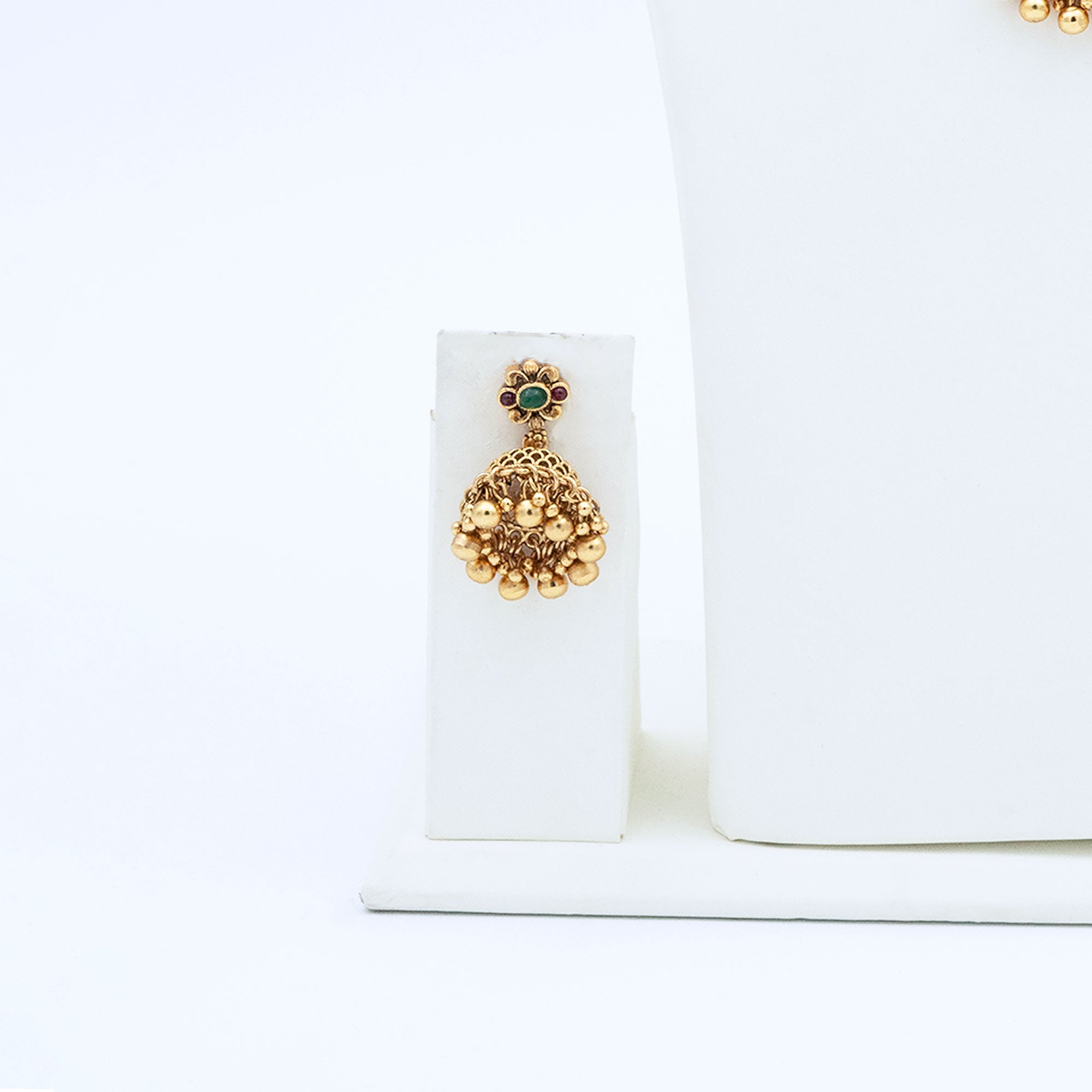 Trendy Necklace Set with Crescent Pendant
