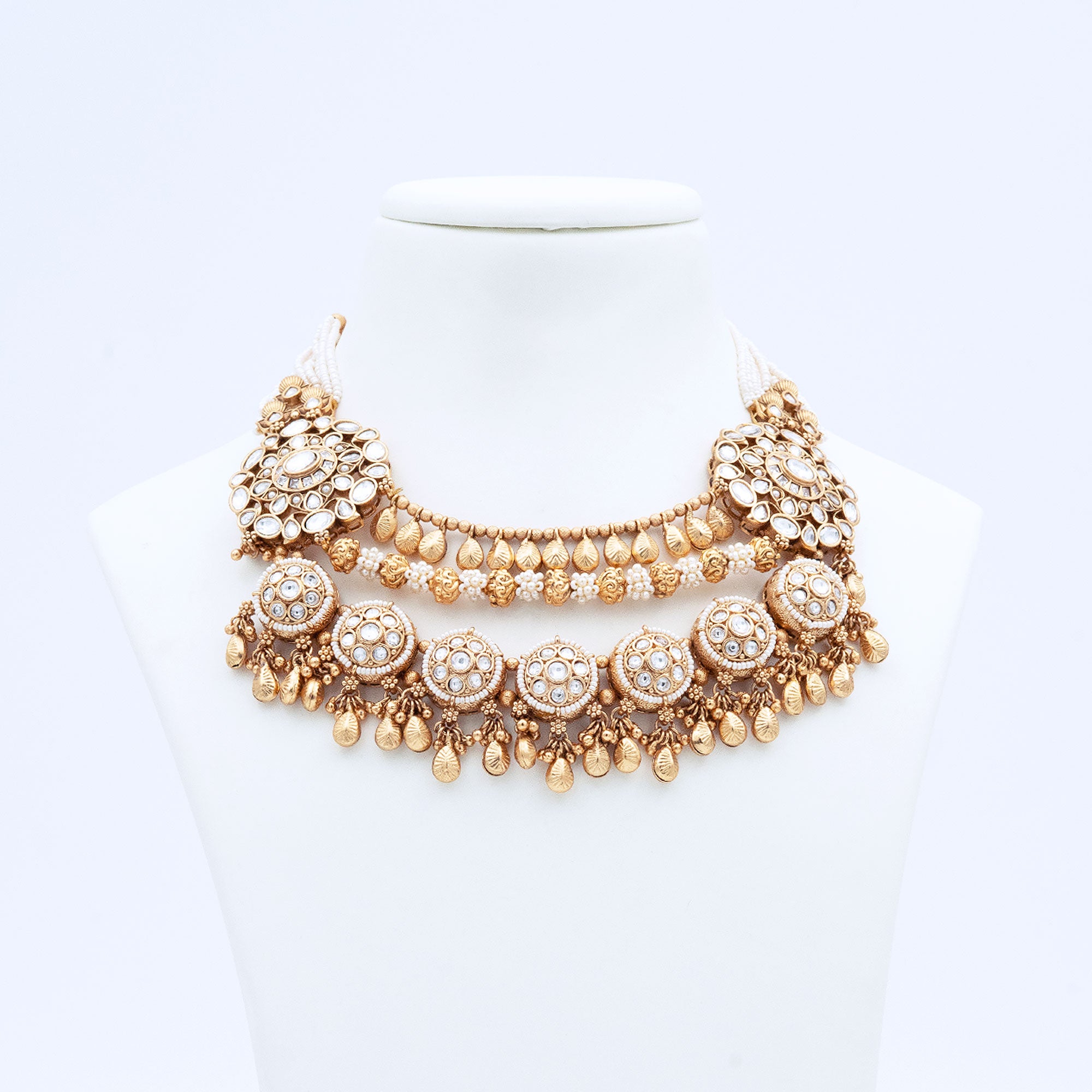 Trendy Multilayered Necklace Set