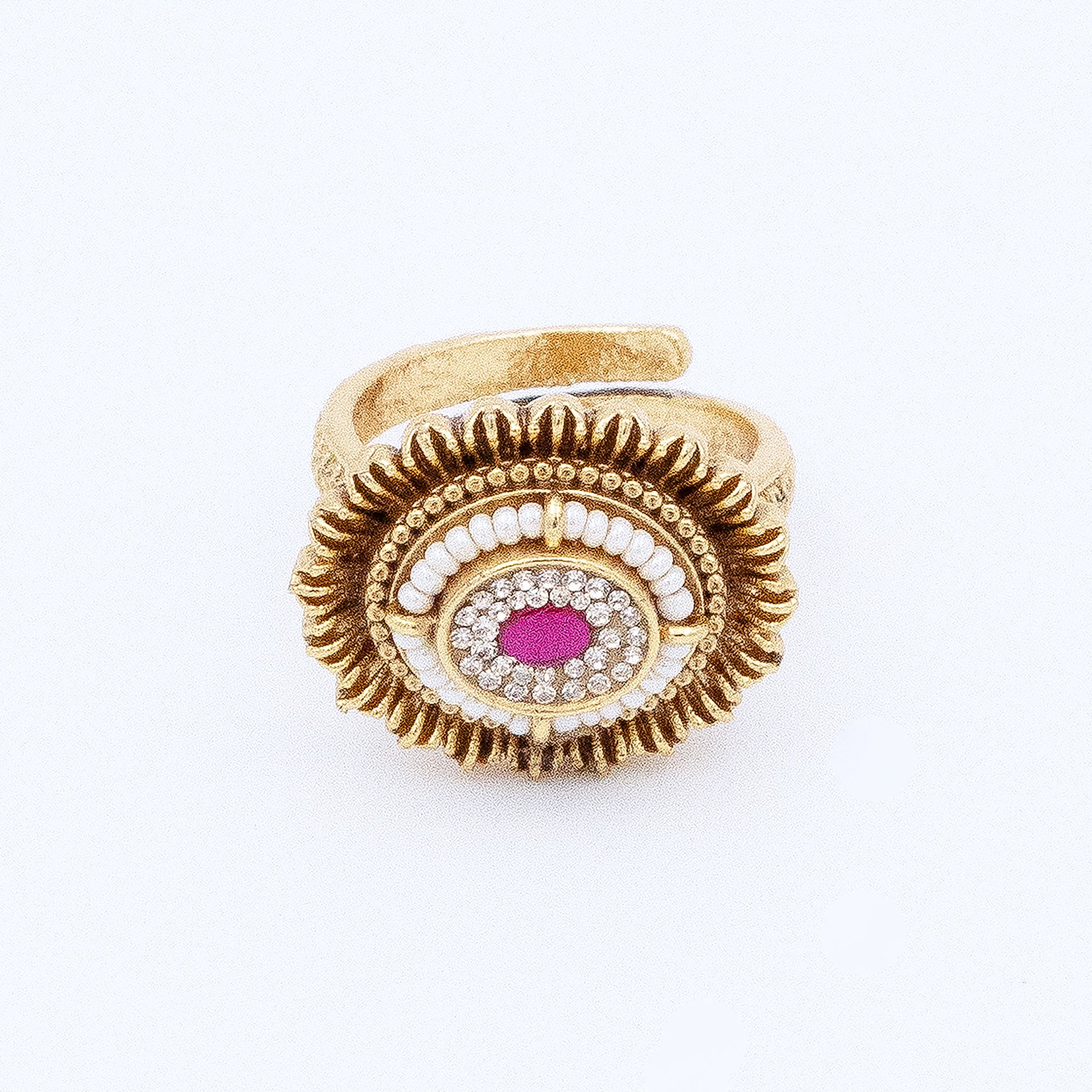 Trendy Sunflower Ring