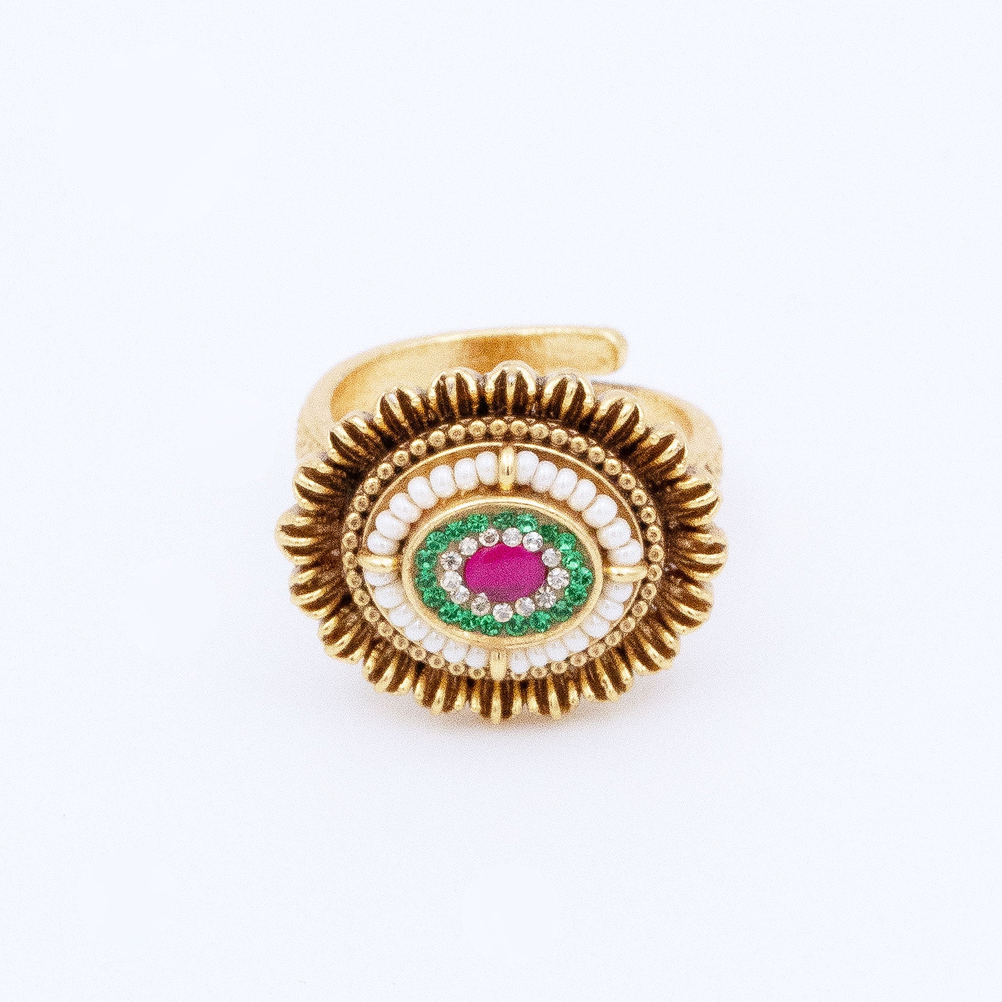 Trendy Sunflower Ring