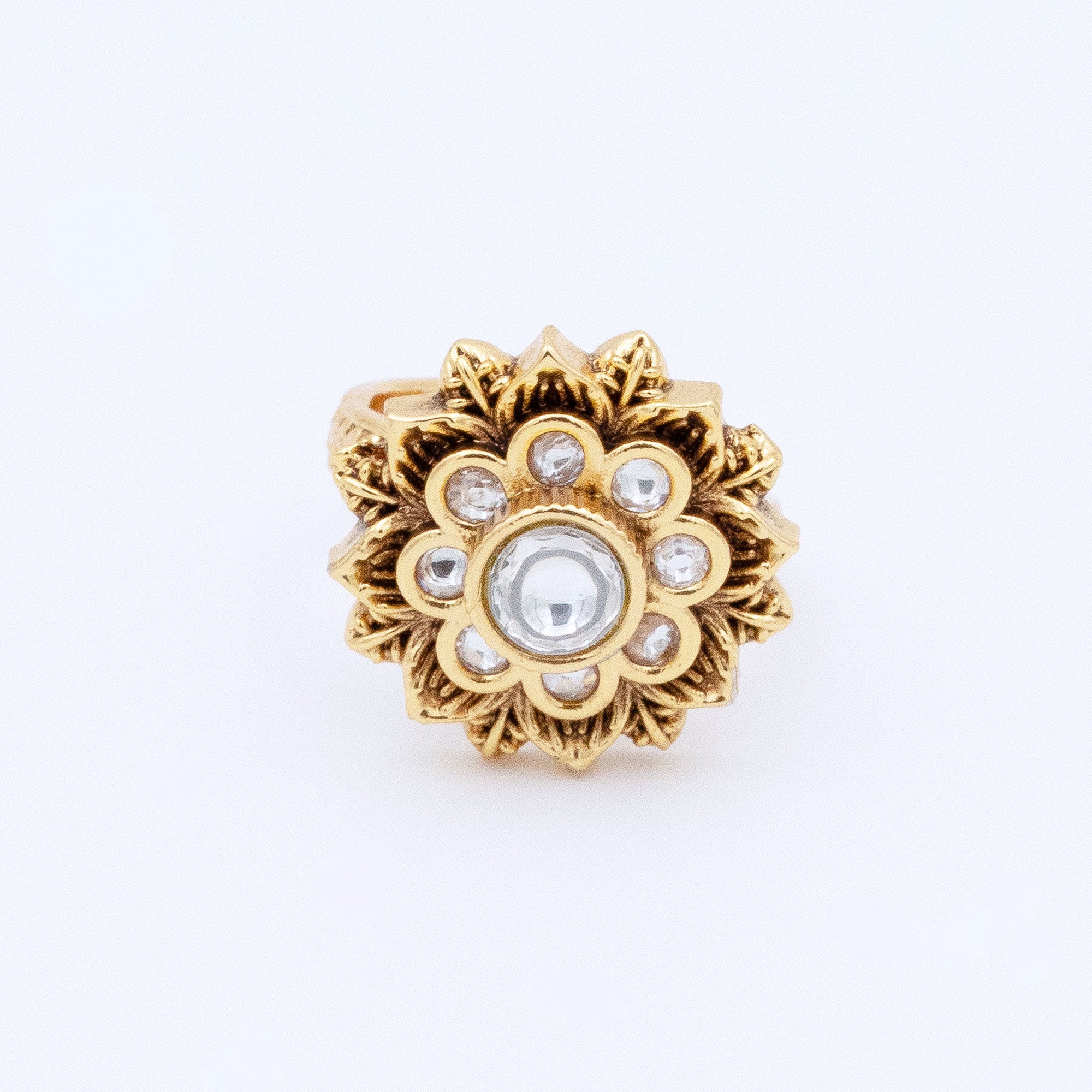 Trendy Floral Ring