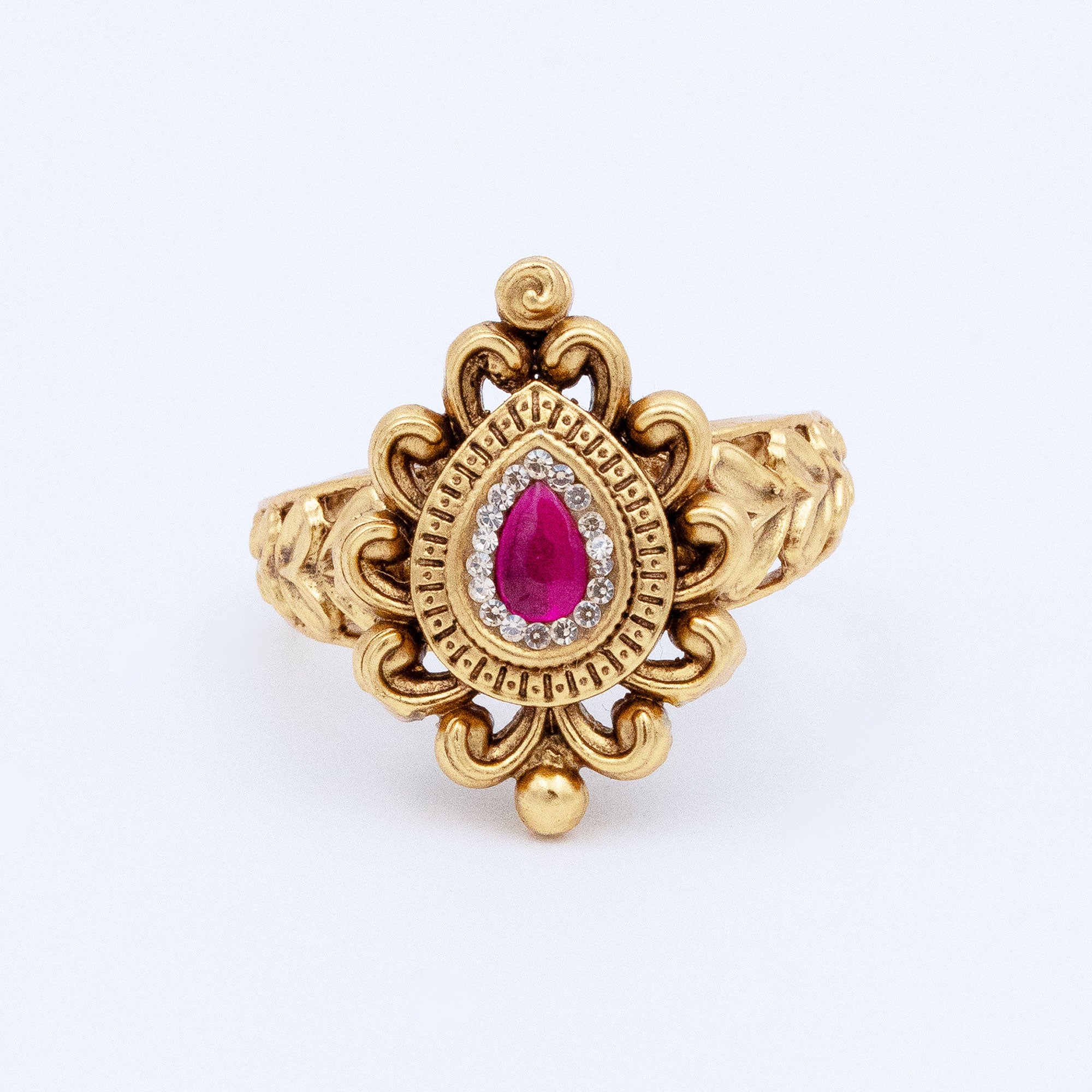 Trendy Drop Shape Ring