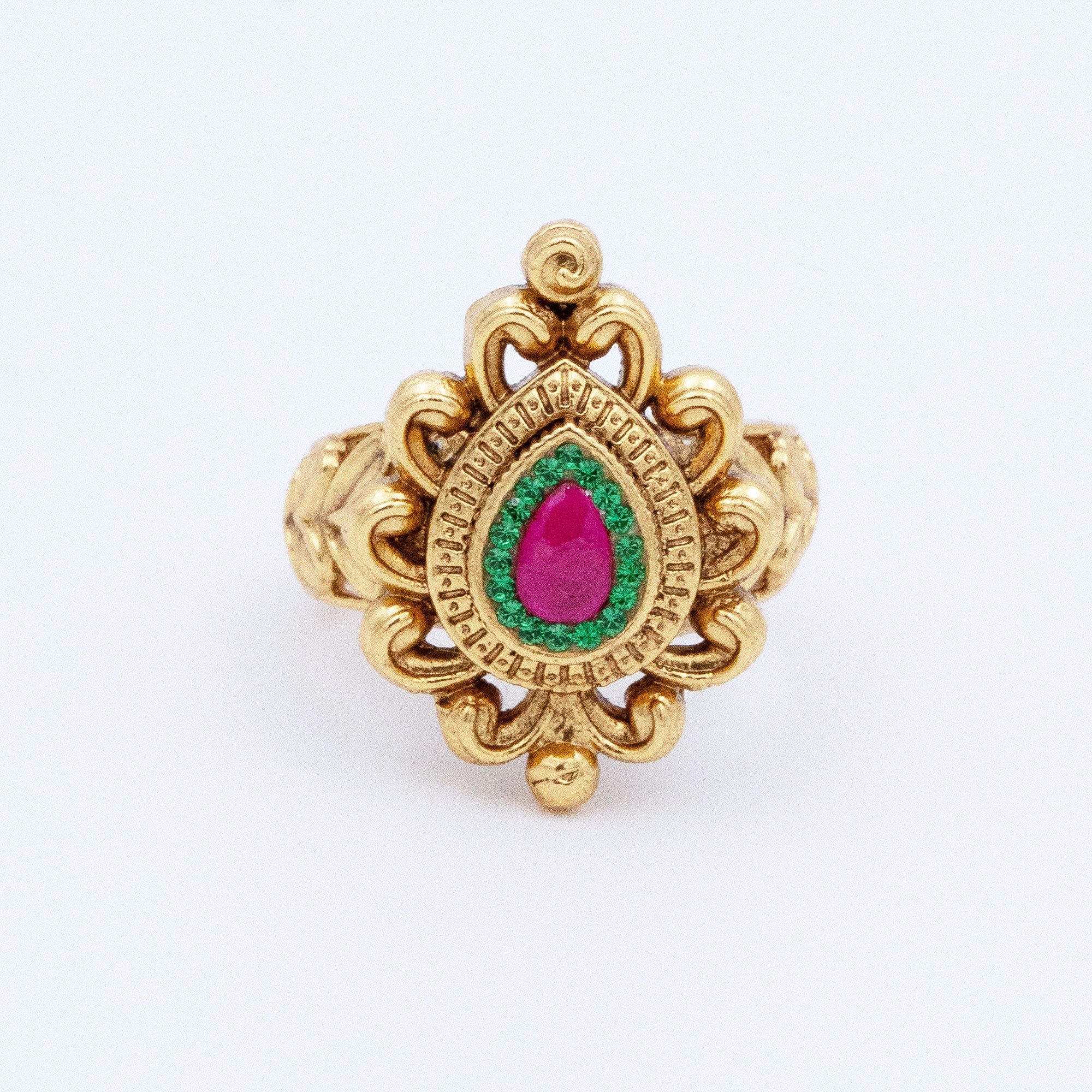 Trendy Drop Shape Ring