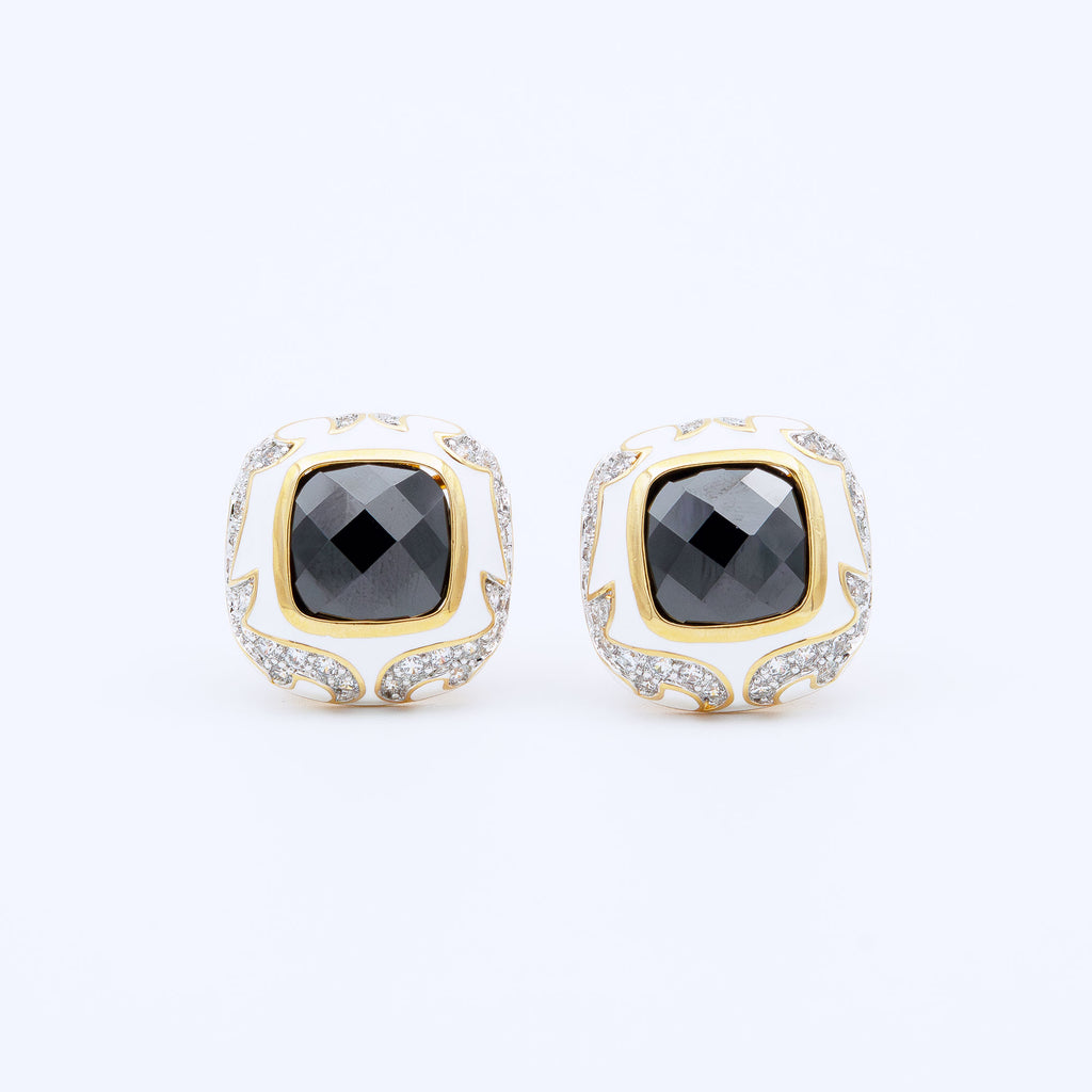 Modern Box Shaped Earrings
