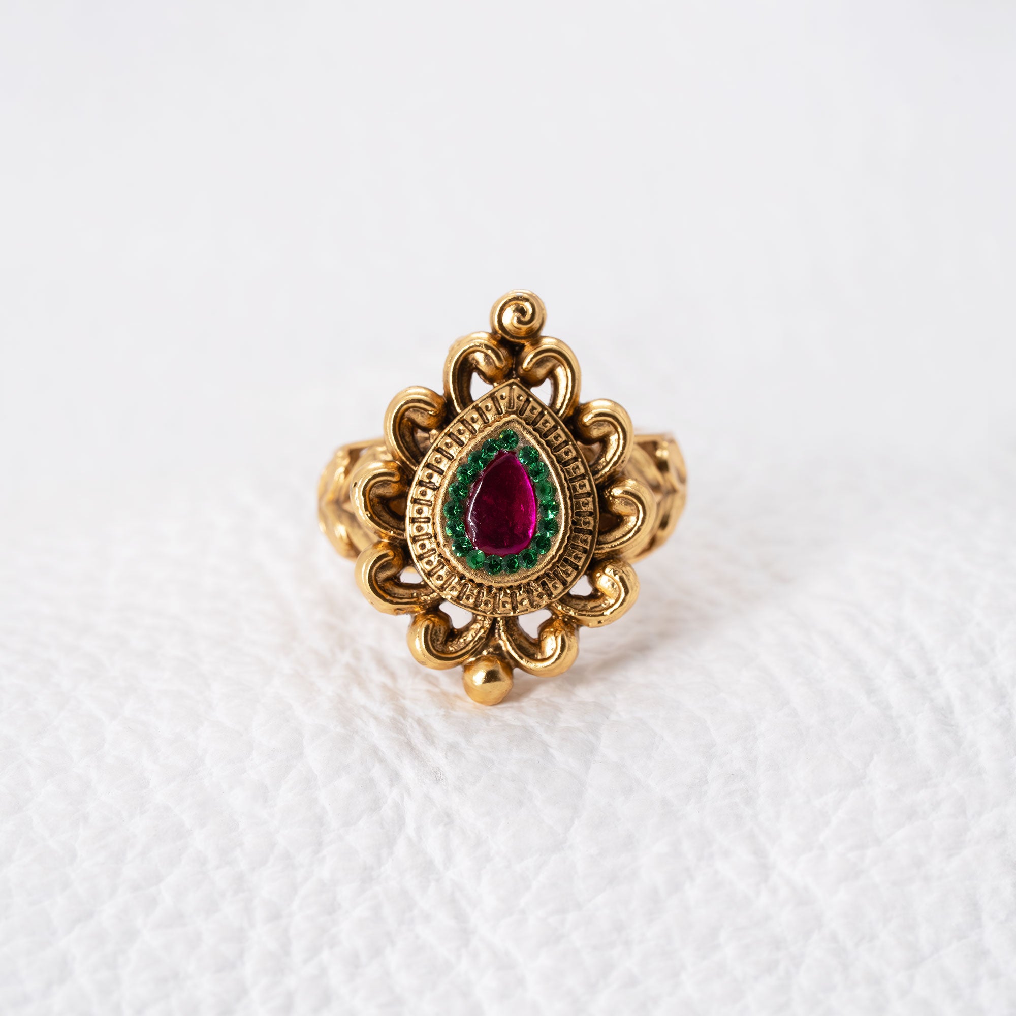 Trendy Drop Shape Ring