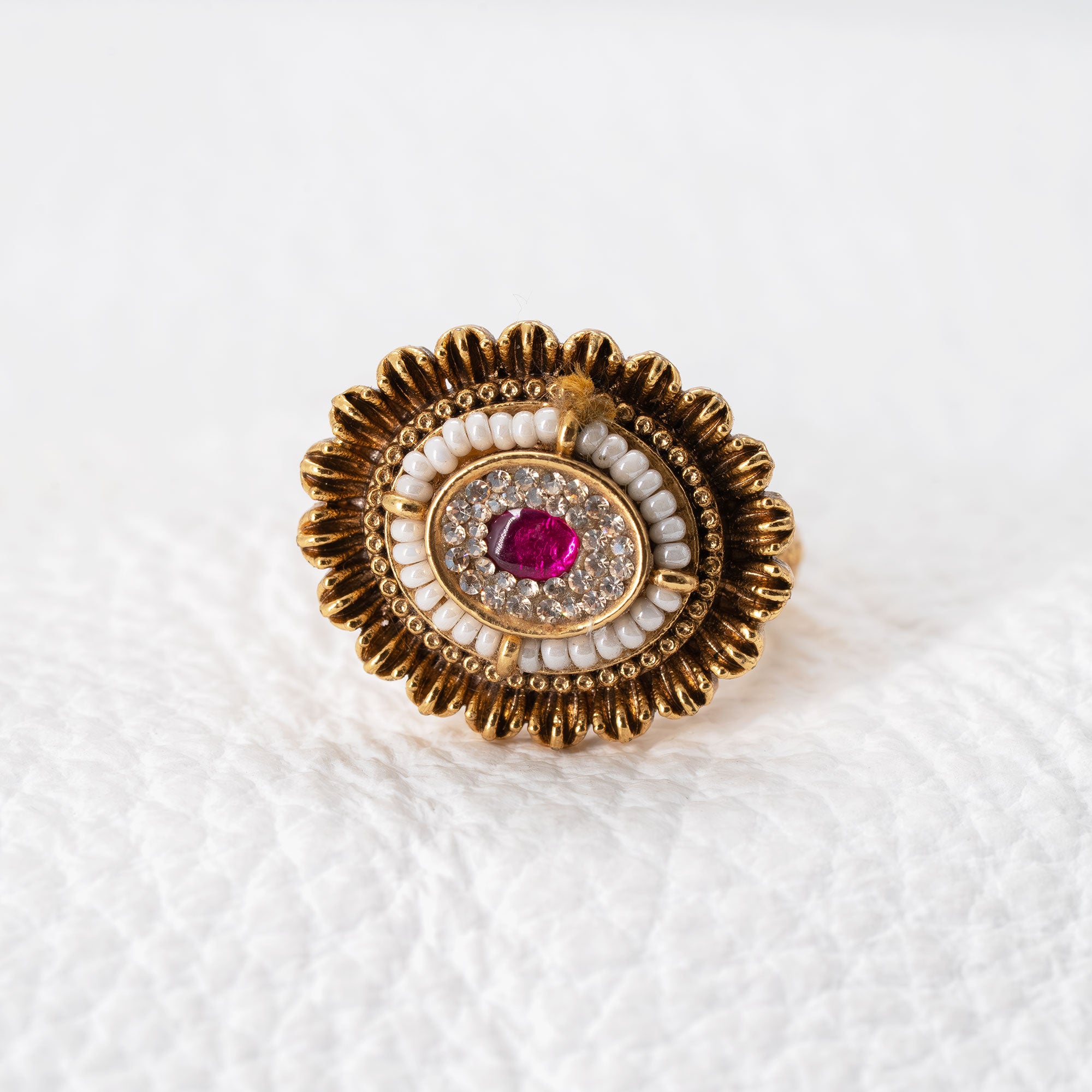 Trendy Sunflower Ring