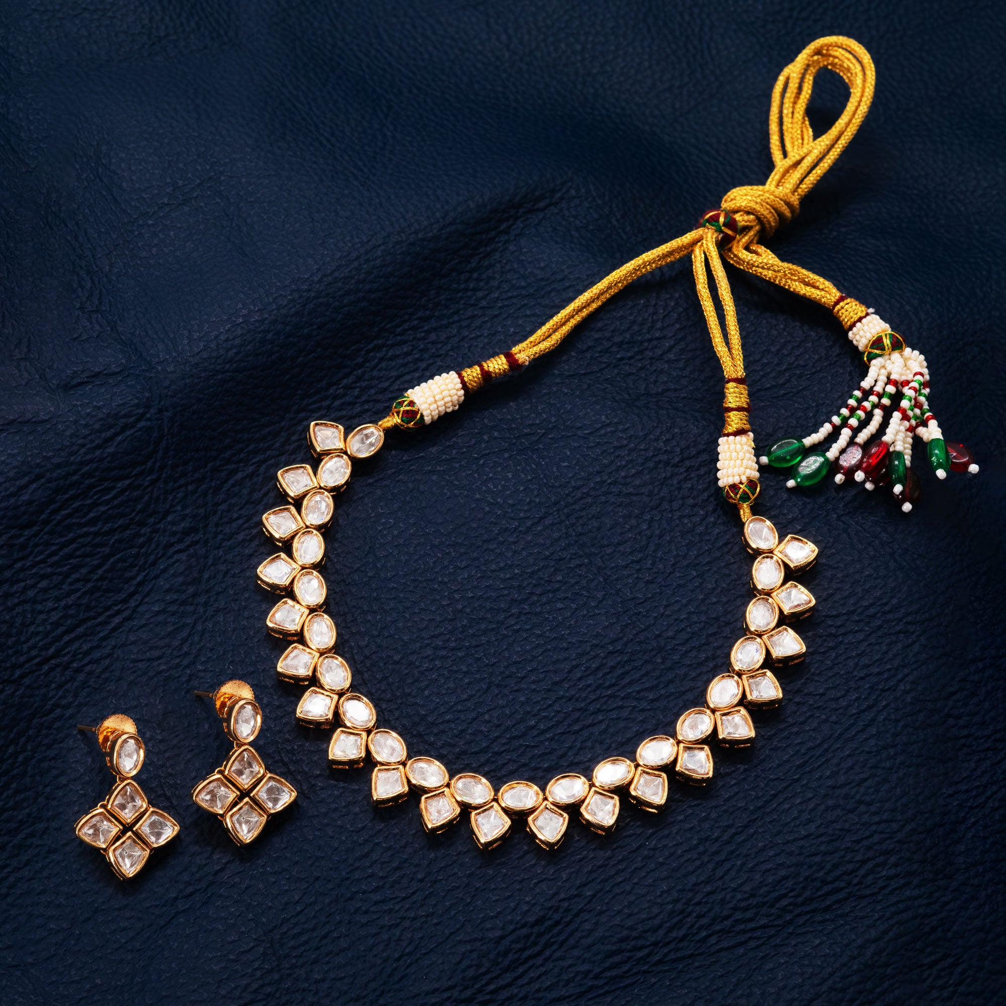 Modern Geometrical Necklace Set