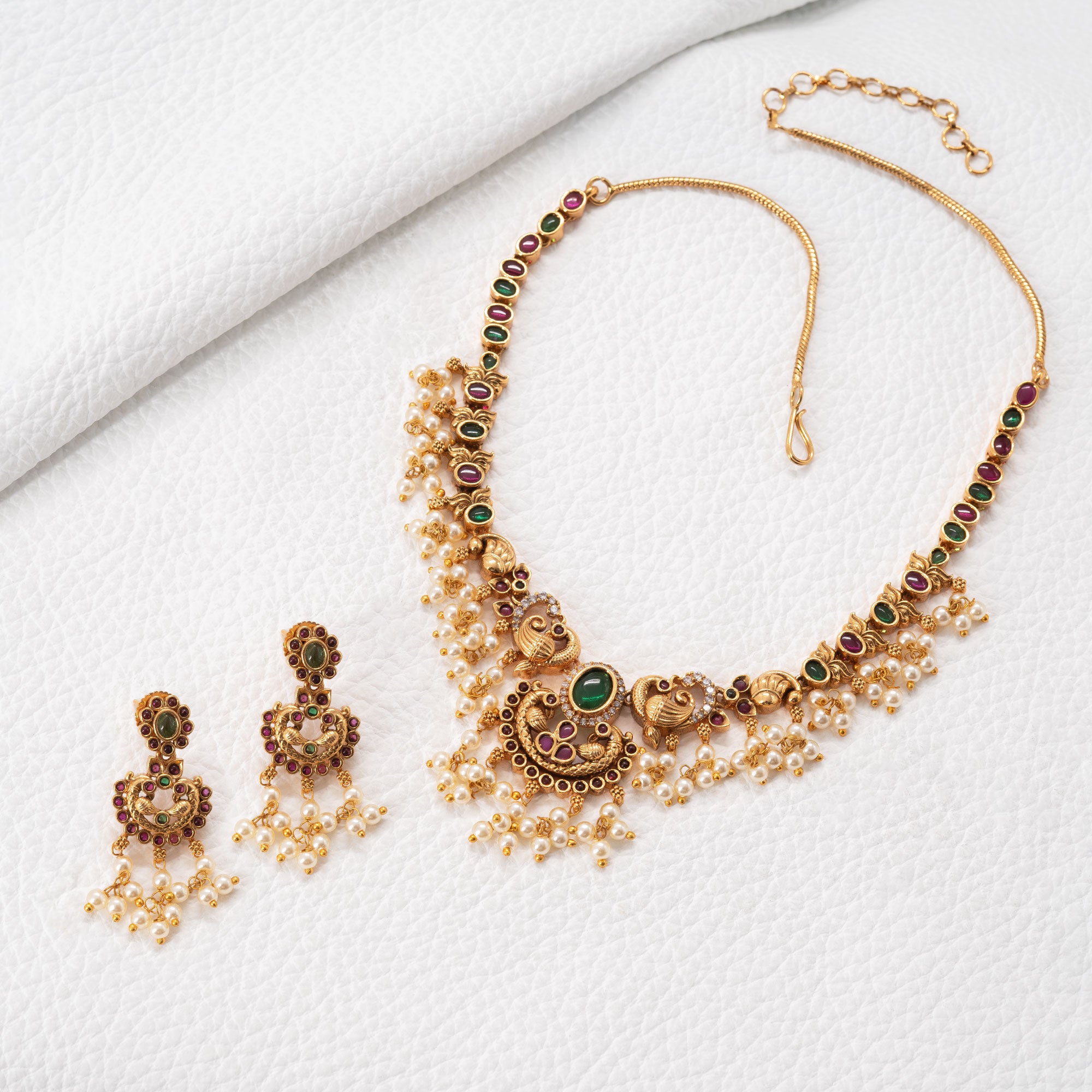 Traditional Parrot Necklace Set