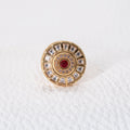 Trendy Round Geometrical Ring