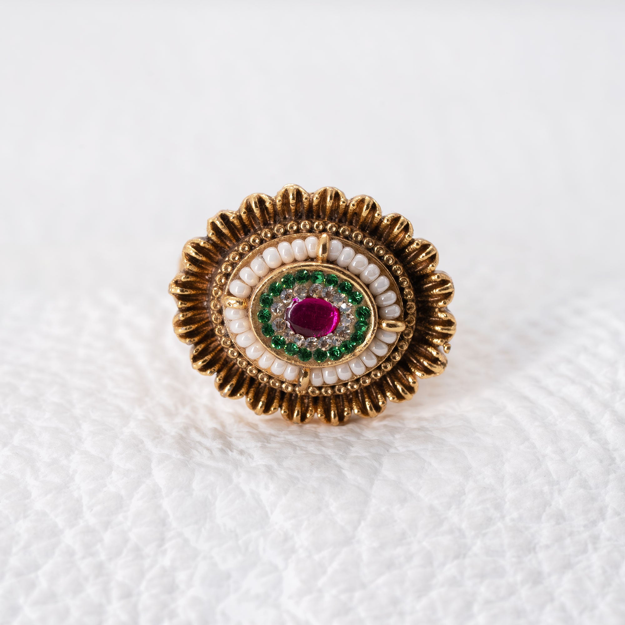 Trendy Sunflower Ring