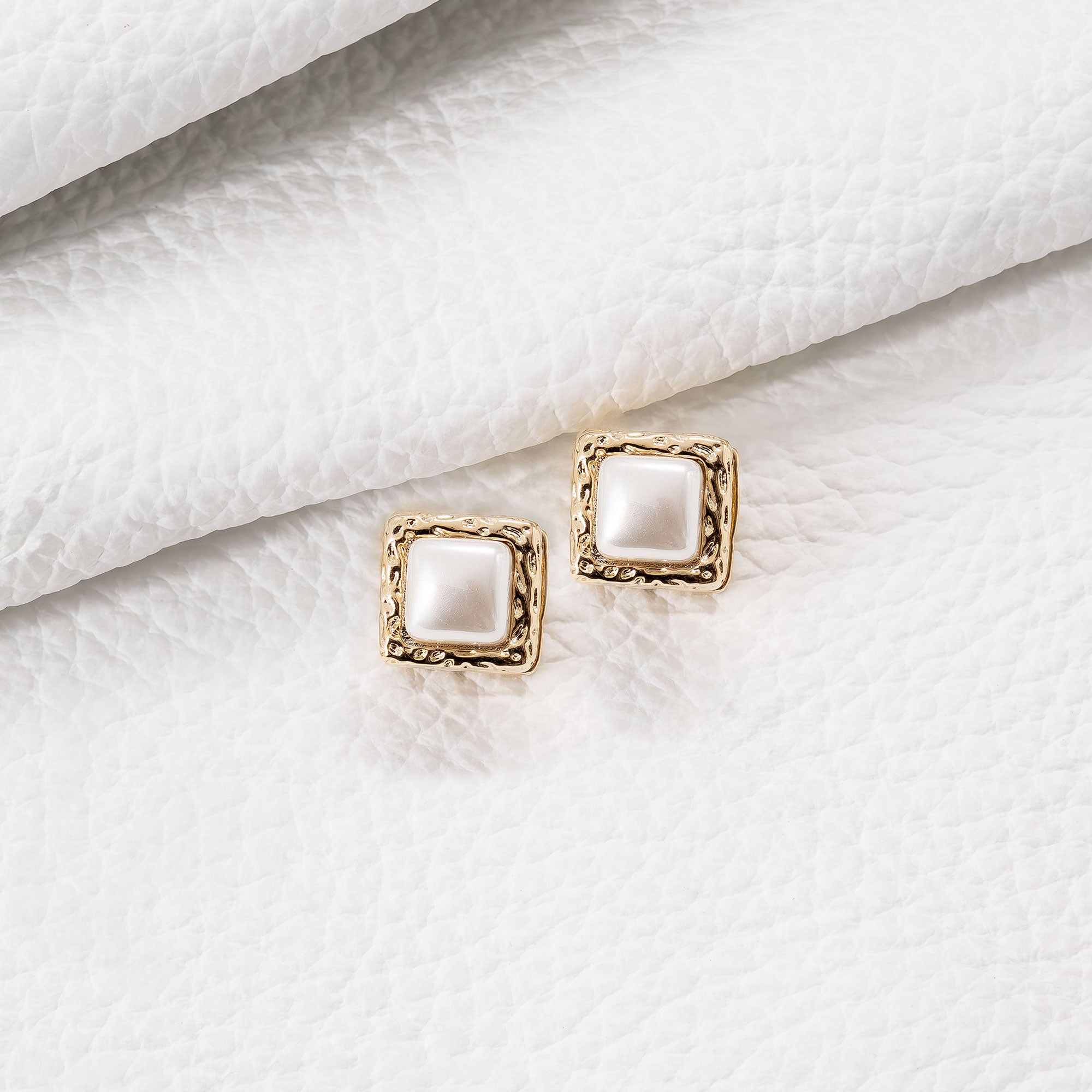 Trendy Cubic Earring Set