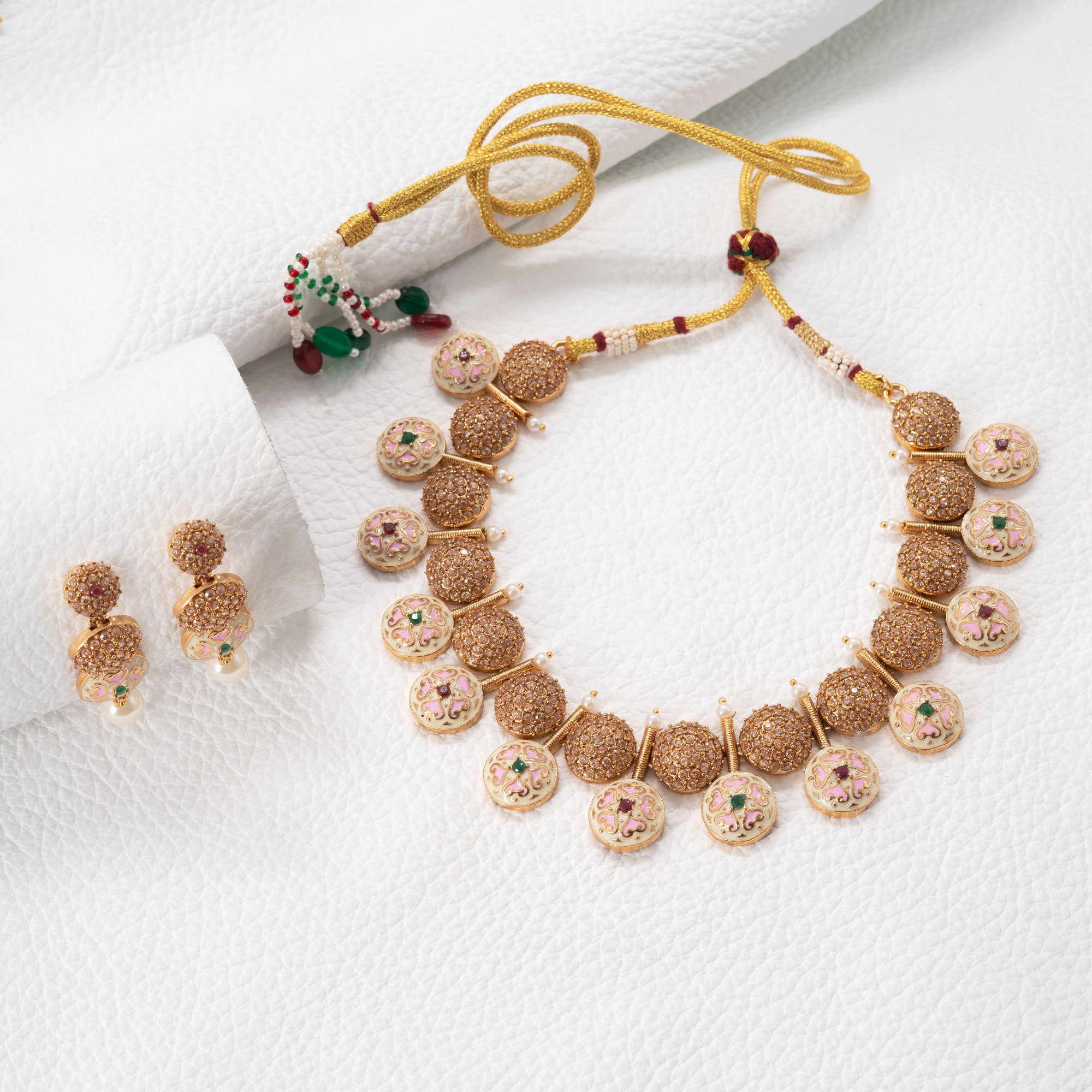 Trendy Invert Pendant Necklace Set