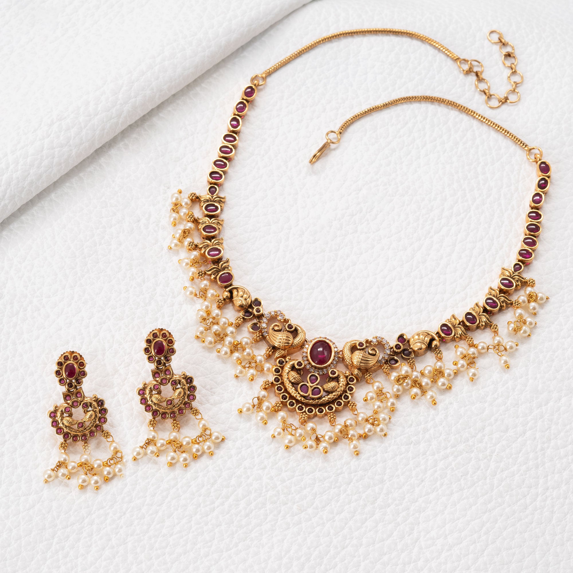 Traditional Parrot Necklace Set