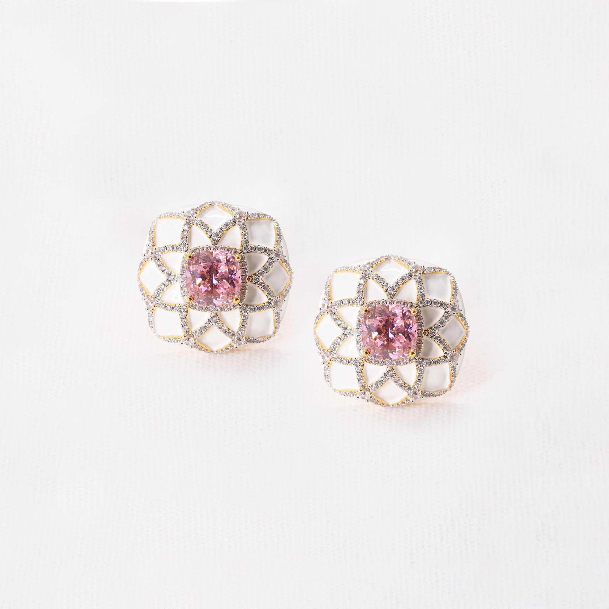 Modern Square Shape Earrings