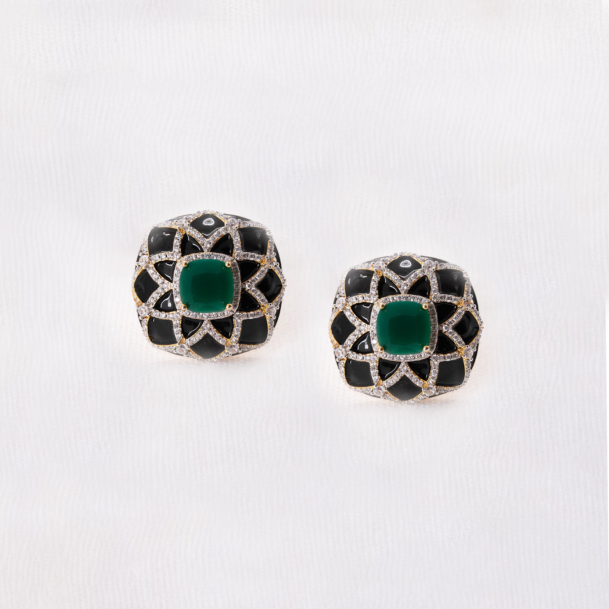 Modern Square Shape Earrings