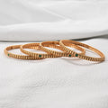 Trendy Alternate Tiny Bunch Bangles (Set of 4)