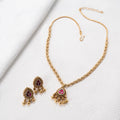 Trendy Spear Pendant Necklace Set