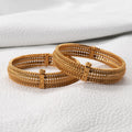 Trendy Bow Tie Bangles (Set of 2)
