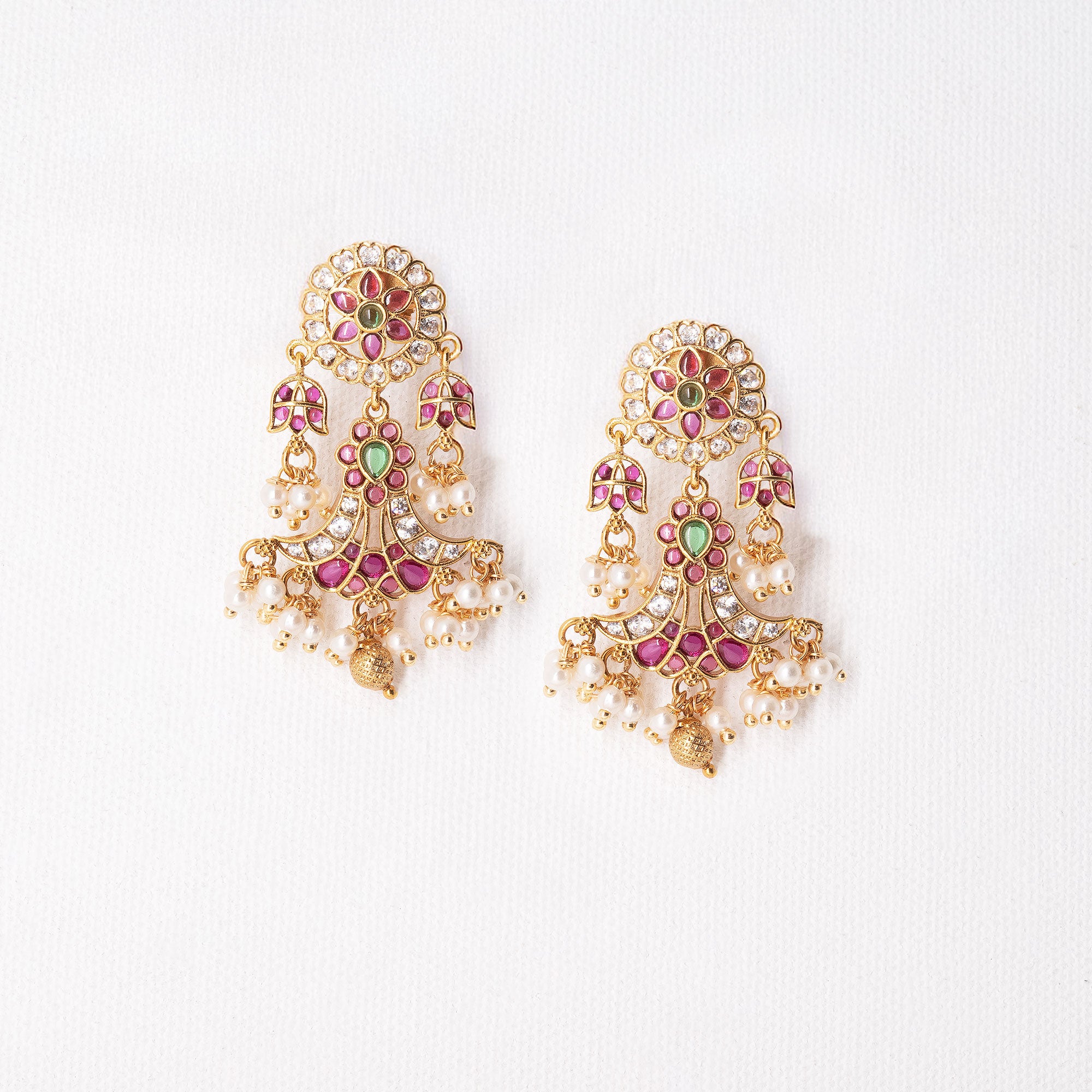 Traditional Lantern Hang Earring Set