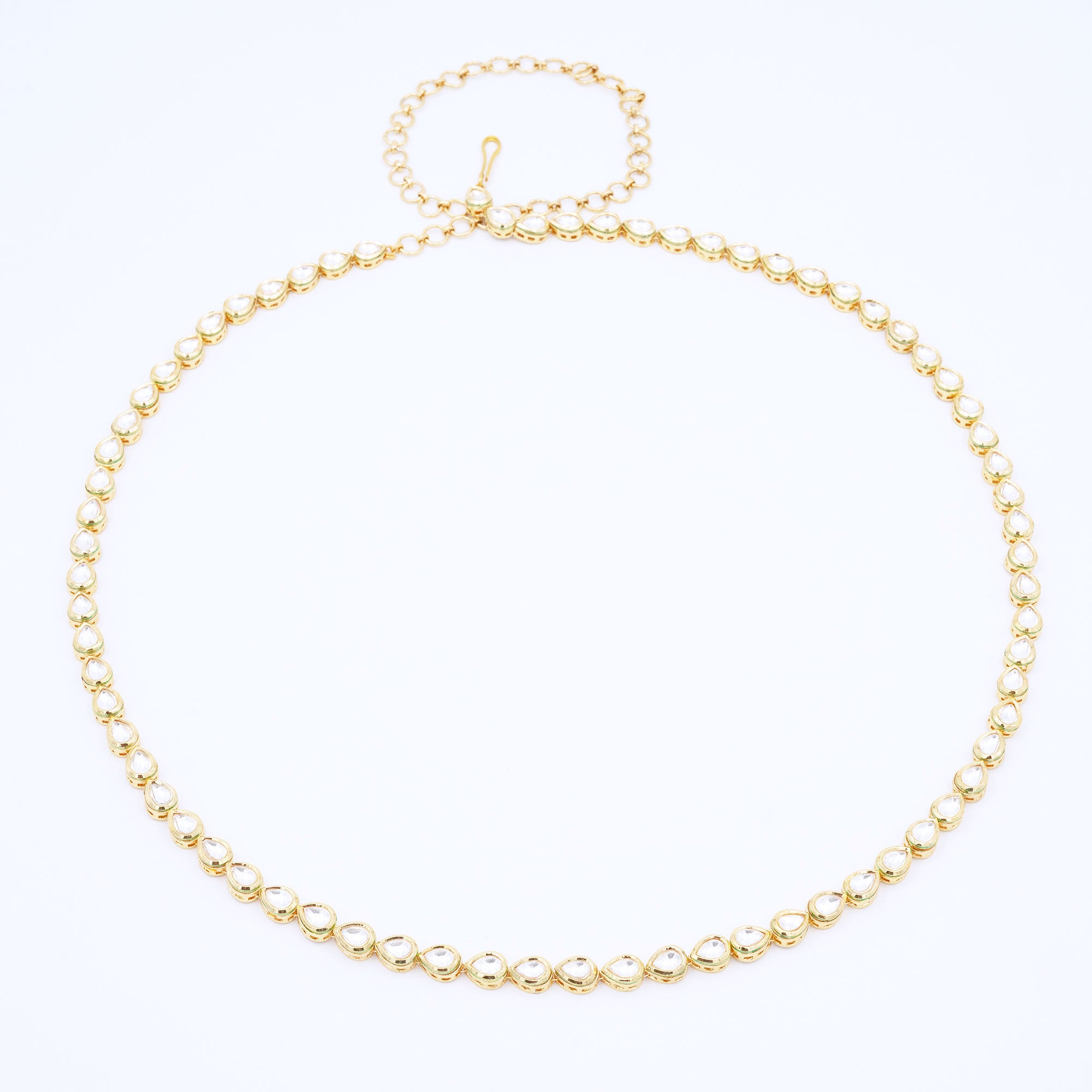 Modern Drop Shape Waist Belt