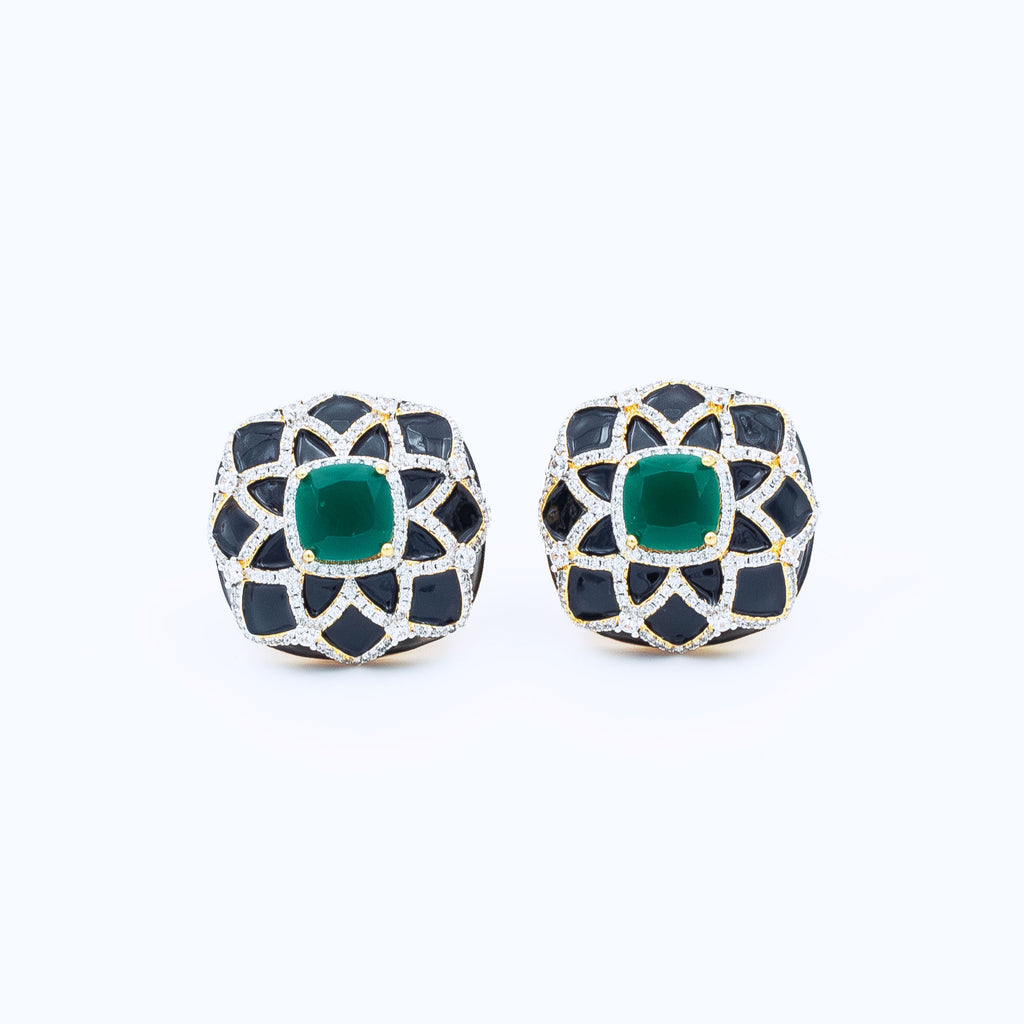 Modern Square Shape Earrings